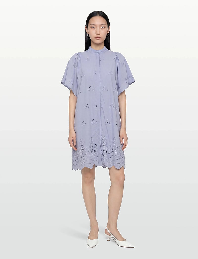 Bruuns Bazaar - MynteBBPhilly dress - sommerkleider - eventide blue - 0