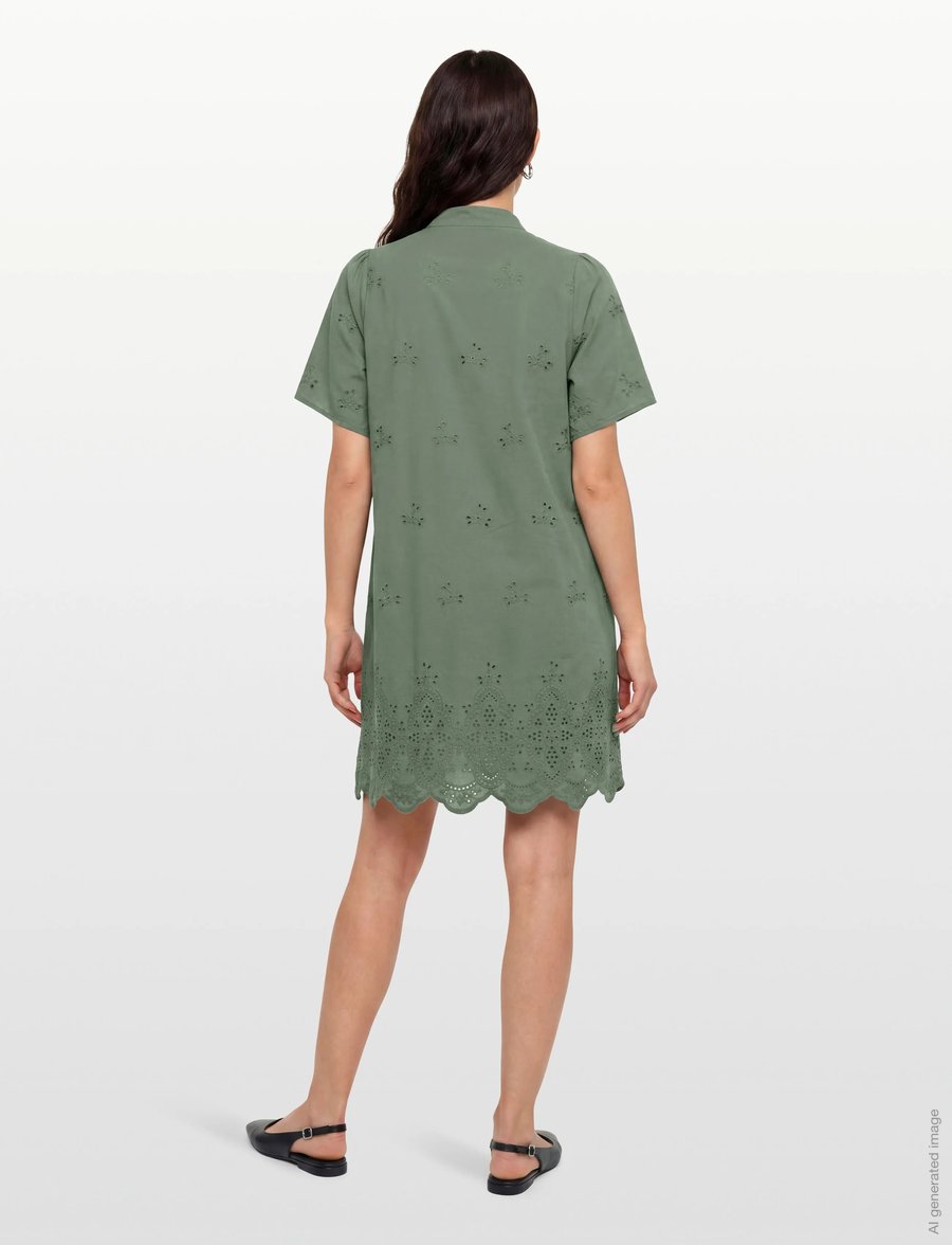 Bruuns Bazaar - MynteBBPhilly dress - sommarklänningar - sweet green - 4