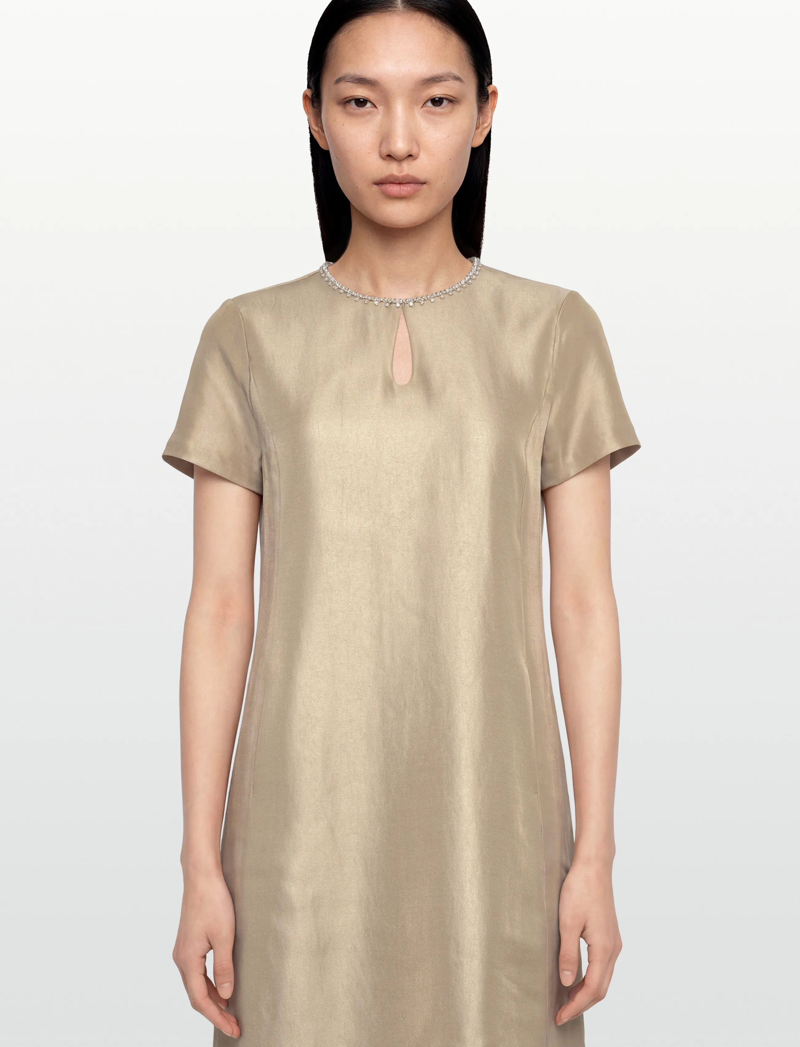 Bruuns Bazaar - WettiniaBBVinna dress - cocktail dresses - golden sand - 3
