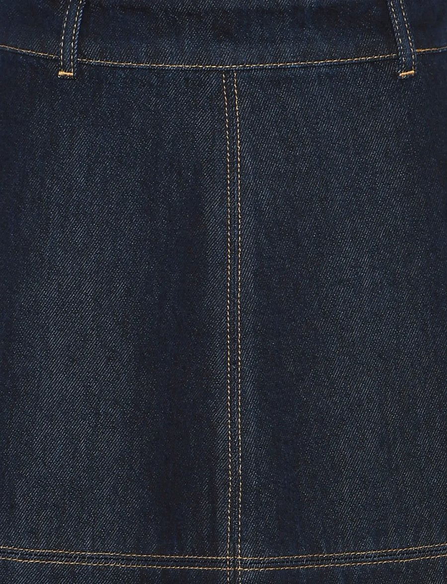 Bruuns Bazaar - ChambraBBImma skirt - jeansröcke - denim blue - 3