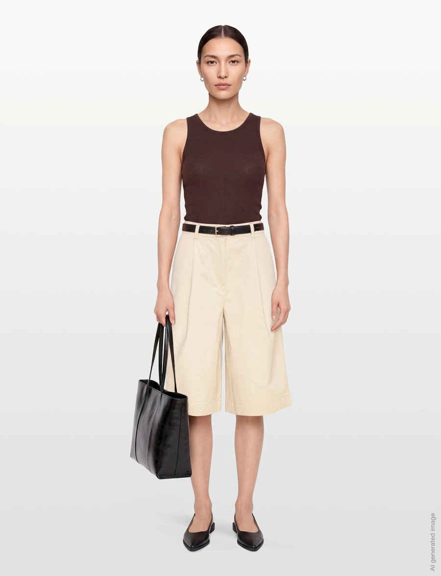 Bruuns Bazaar - ThrinaxBBHannahi shorts - casual shorts - .sand - 0