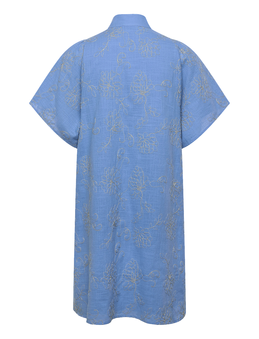Bruuns Bazaar - AcrocomiaBBPhilly dress - kokteilkjólar - blue - 1
