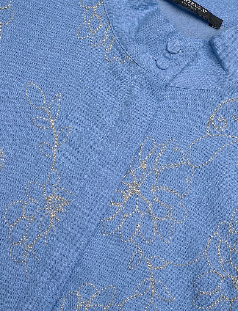 Bruuns Bazaar - AcrocomiaBBPhilly dress - cocktailklänningar - blue - 2