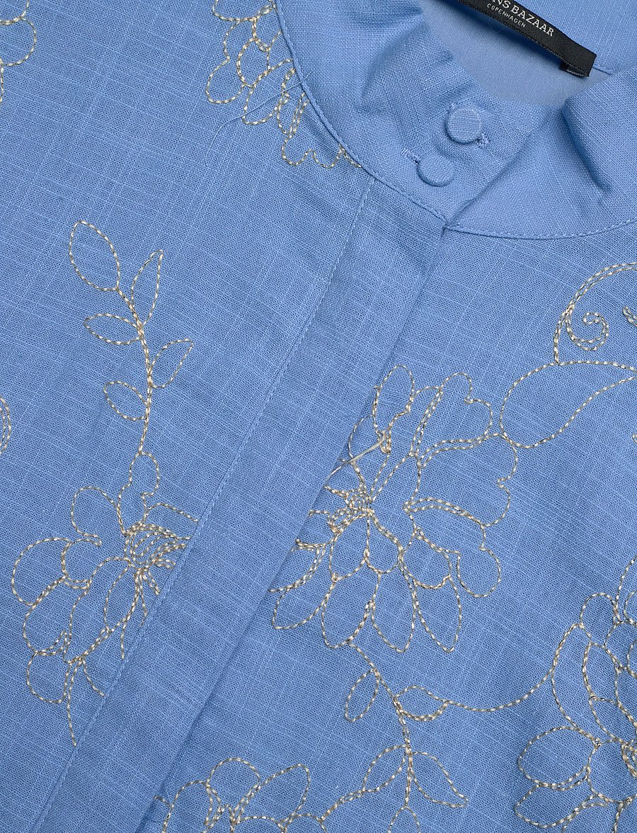 Bruuns Bazaar - AcrocomiaBBPhilly dress - kokteilkjólar - blue - 2