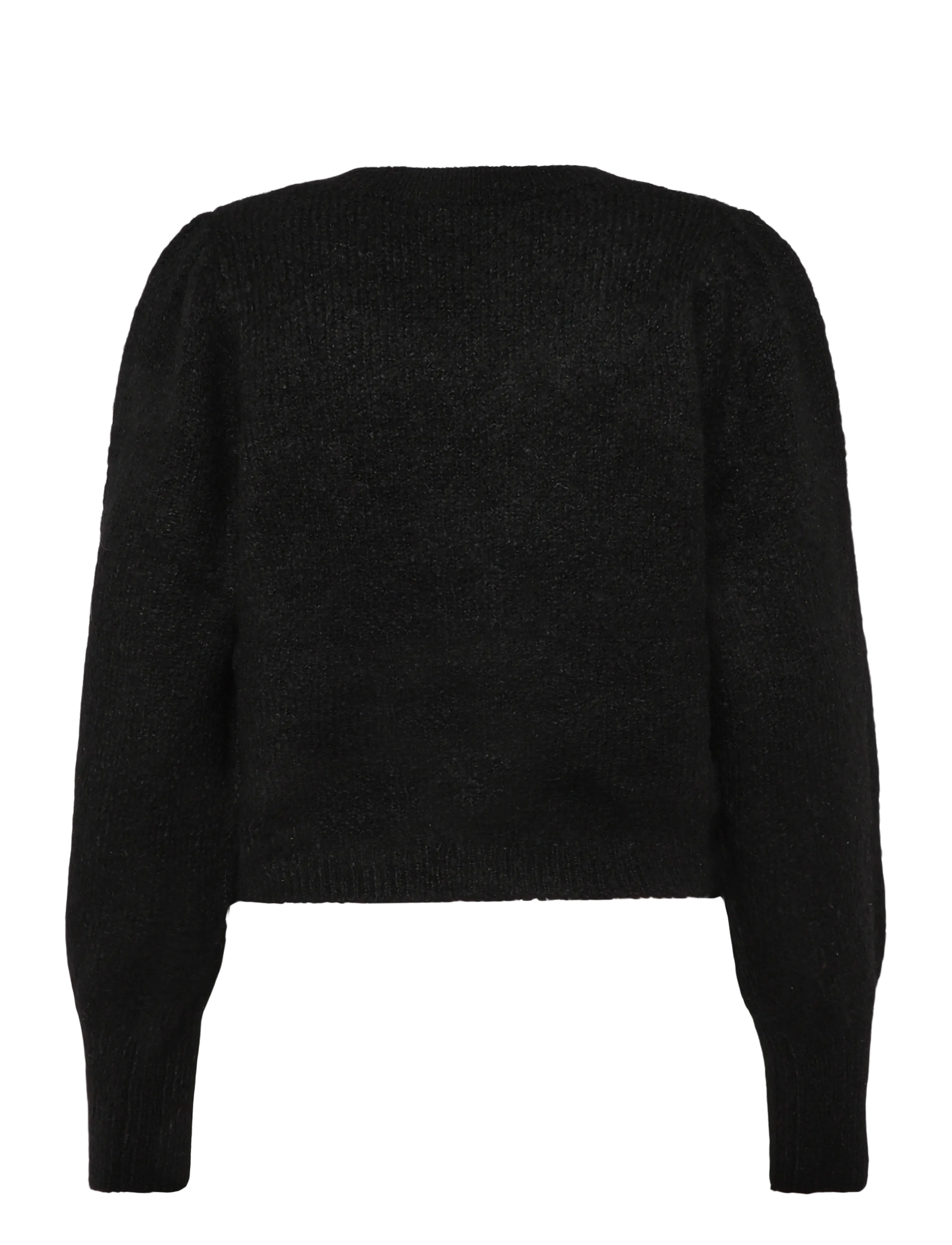 Bruuns Bazaar - SyringabrushedBBKrista knit cardiga - black - 1