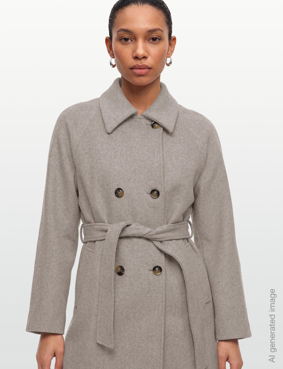 Bruuns Bazaar - OranioBBBAuvira coat - winterjacken - .sand - 3