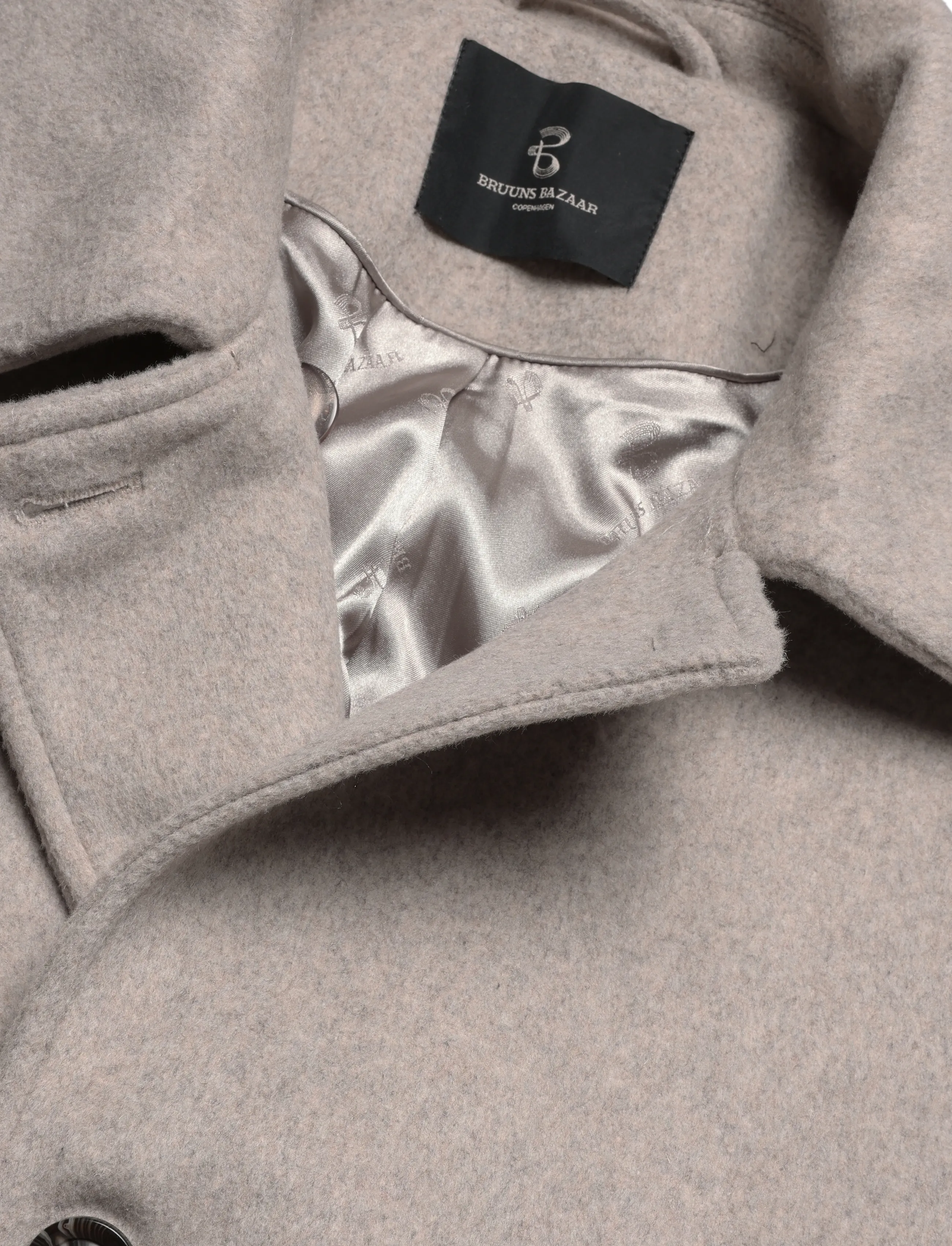 Bruuns Bazaar - OranioBBBAuvira coat - winter jackets - .sand - 2