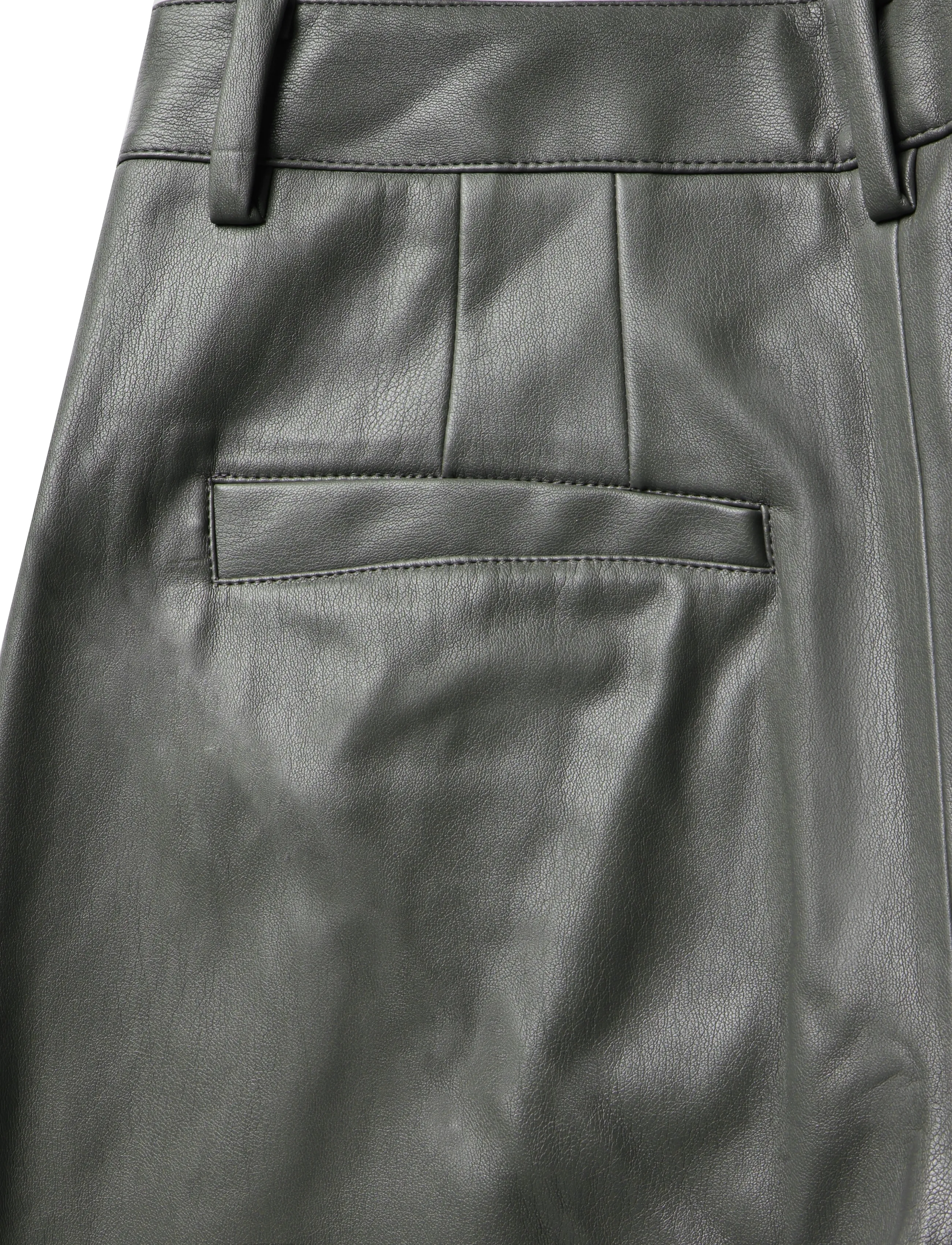 Bruuns Bazaar - VeganiBBBarrel pants - barrel trousers - dark grey - 5