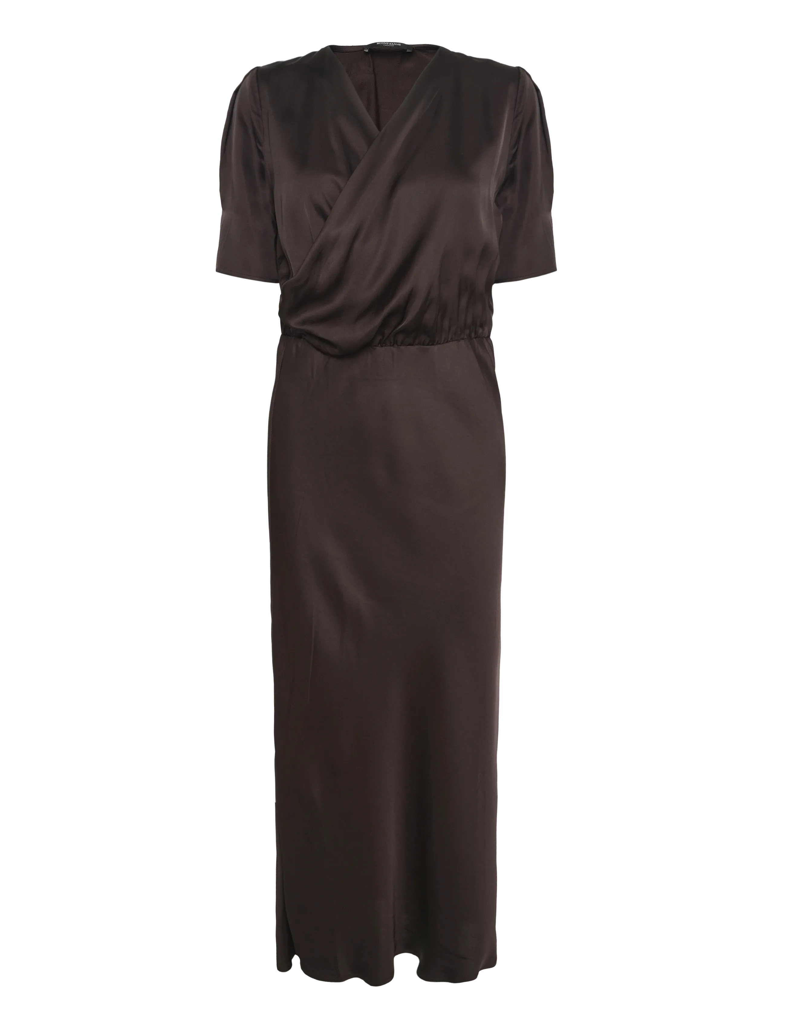 Bruuns Bazaar WeckiaBBNeemasa dress - Kleidid - DARK BROWN / brown