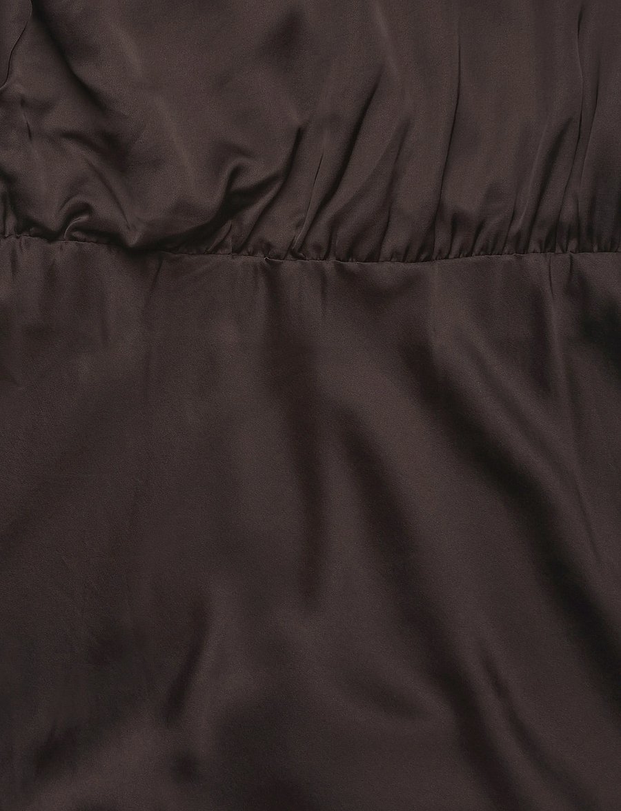 Bruuns Bazaar - WeckiaBBNeemasa dress - suvekleidid - dark brown - 3