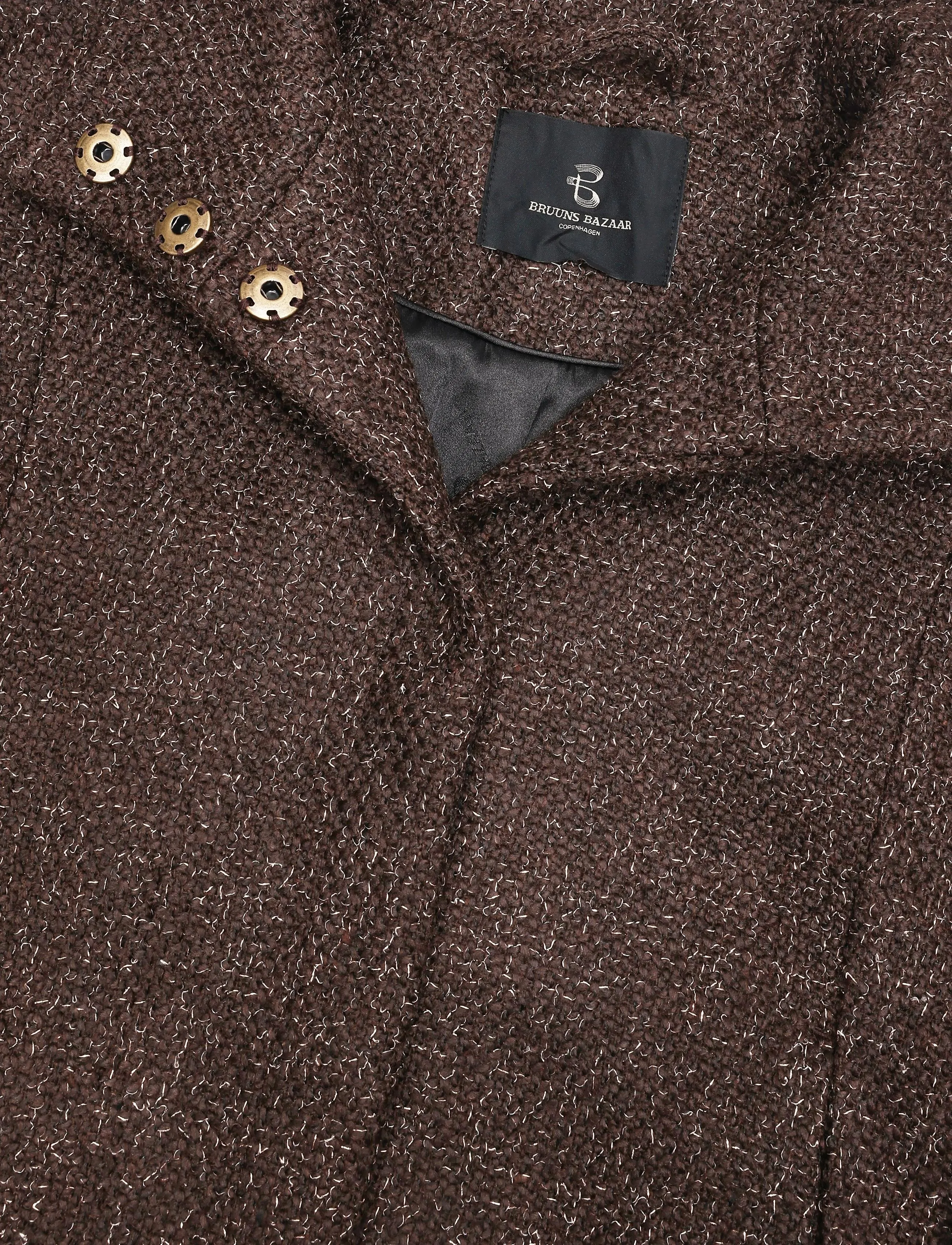 Bruuns Bazaar - CryosaBBCara cape - dark brown - 2
