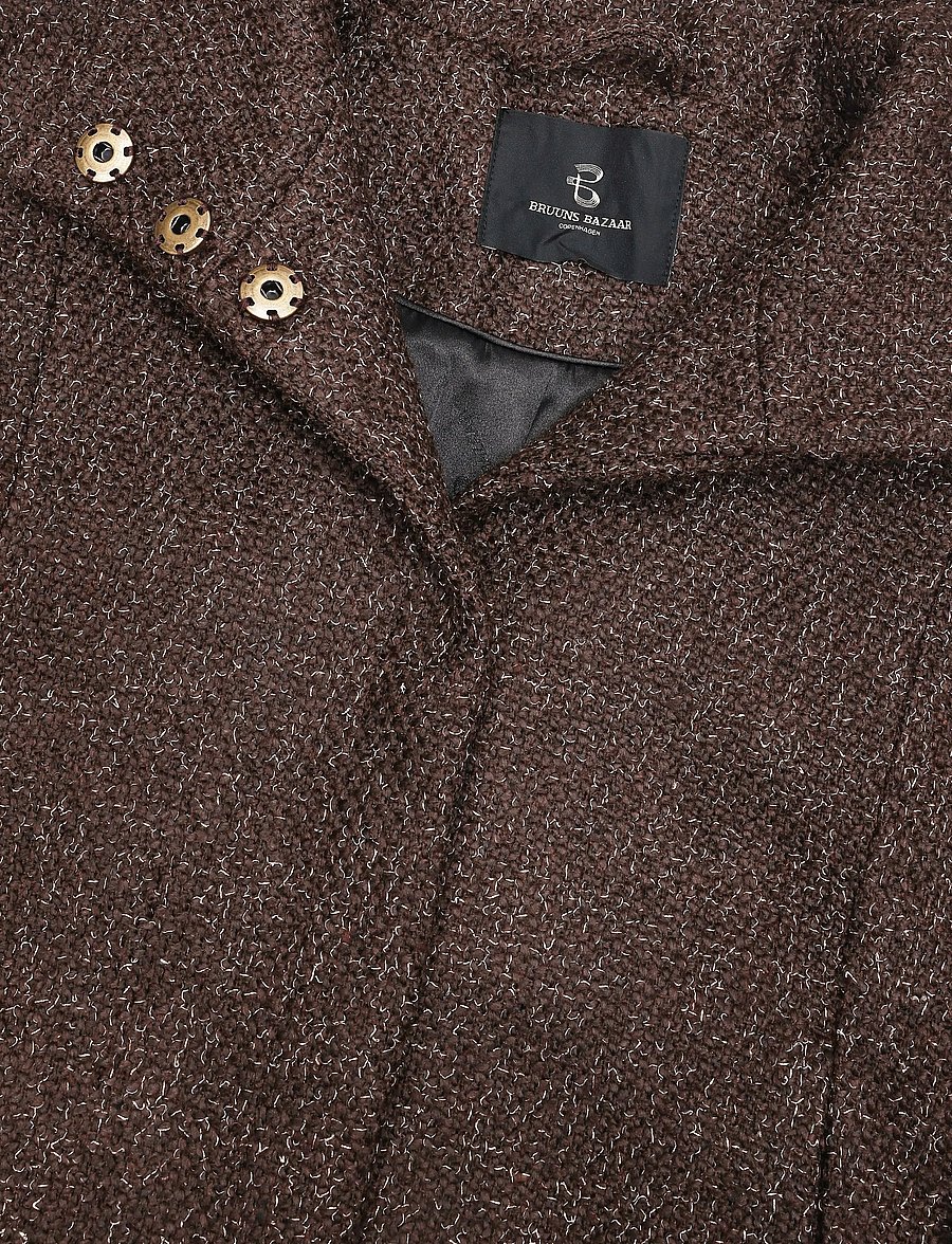 Bruuns Bazaar - CryosaBBCara cape - dark brown - 2