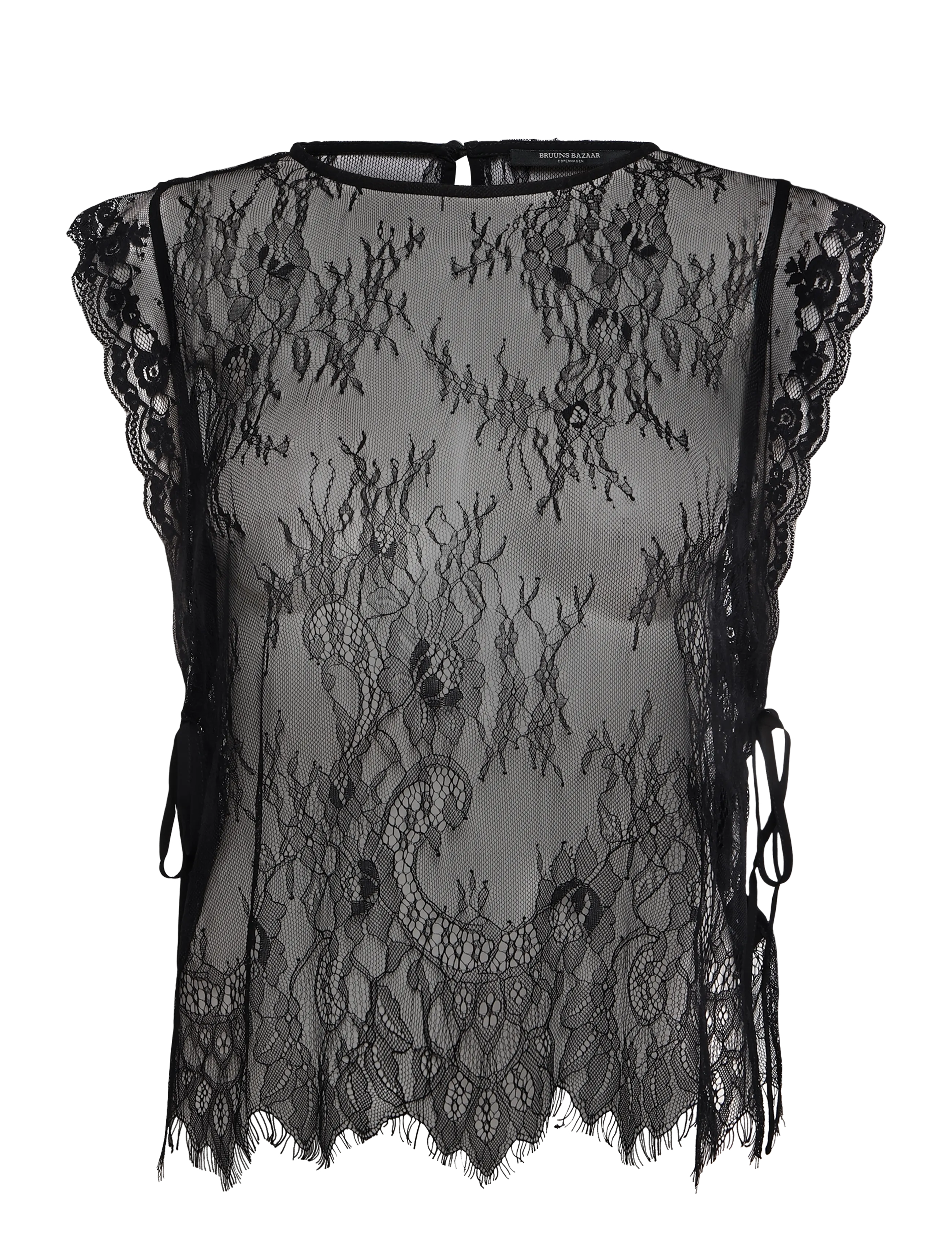 Bruuns Bazaar LaccoBBLisia top - Blouses & Shirts - BLACK / black