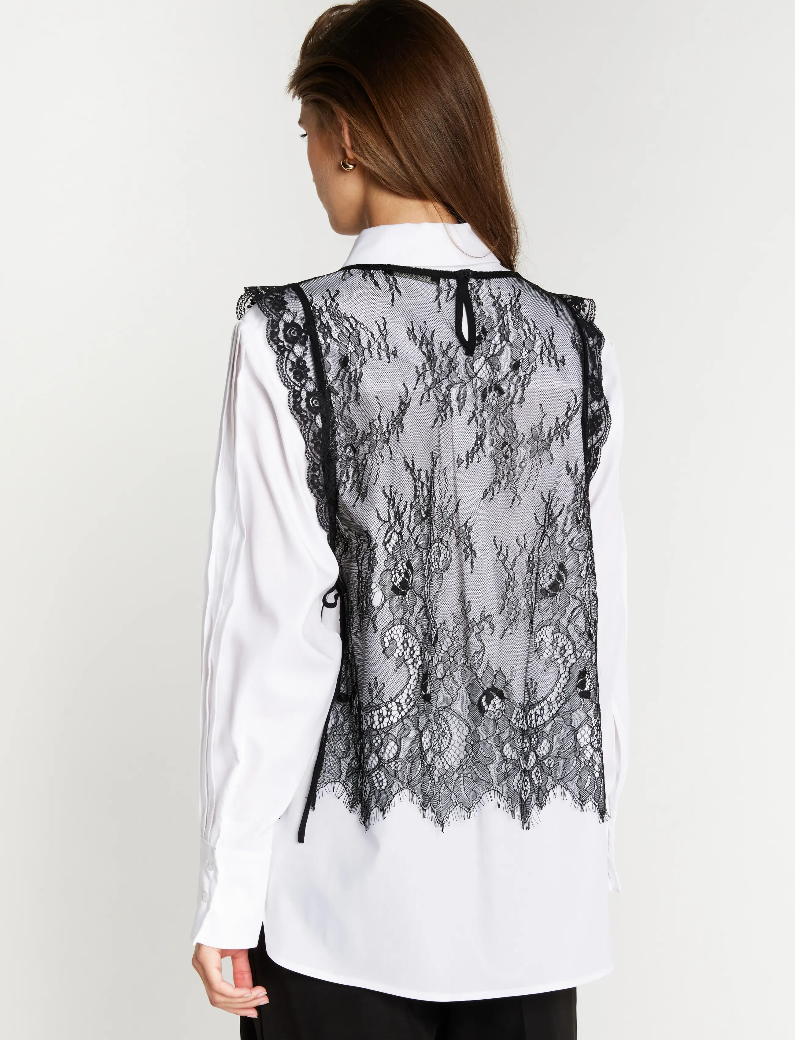 Bruuns Bazaar - LaccoBBLisia top - kortærmede bluser - black - 3