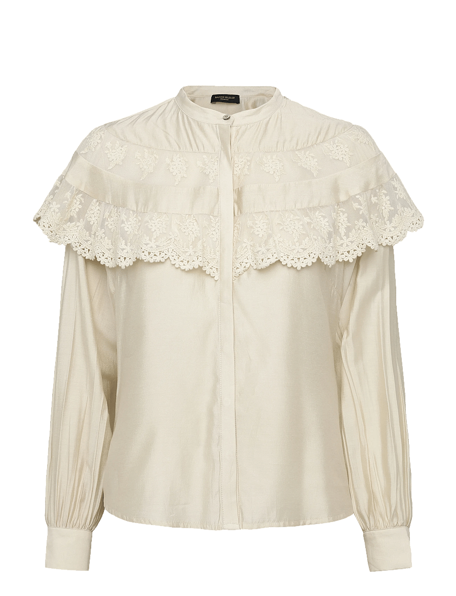 Bruuns Bazaar - AcanthoBBLizet shirt - langärmelige blusen - kit - 0