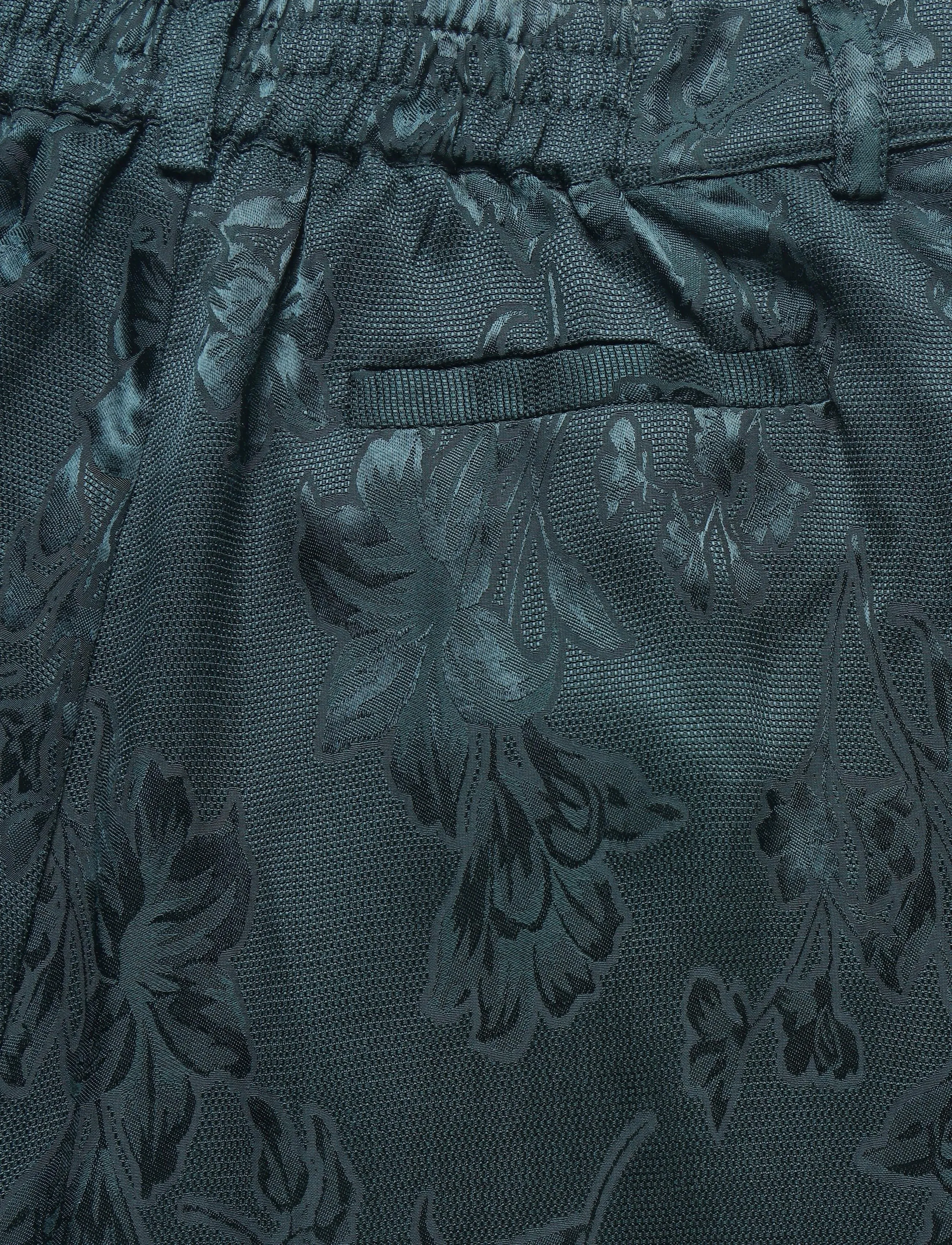 Bruuns Bazaar - AsteroBBZalli pant - hosen mit weitem bein - midnight green - 2