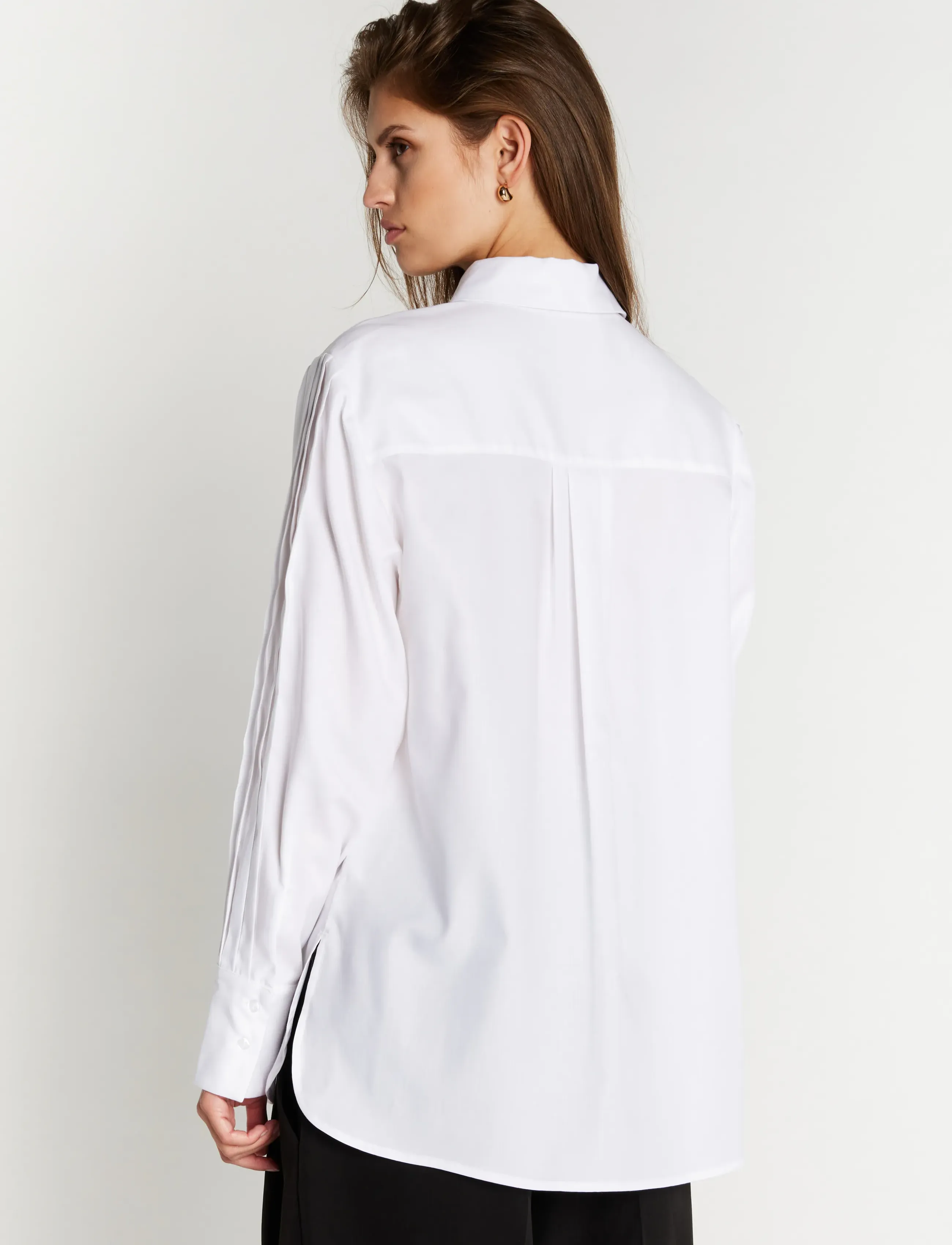 Bruuns Bazaar - CotoniBBGela shirt - long-sleeved shirts - white - 3