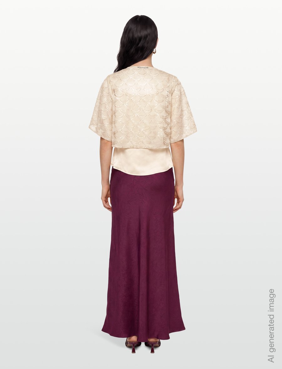 Bruuns Bazaar - ArchontoBBKarisa blouse - kortärmade blusar - light gold - 4
