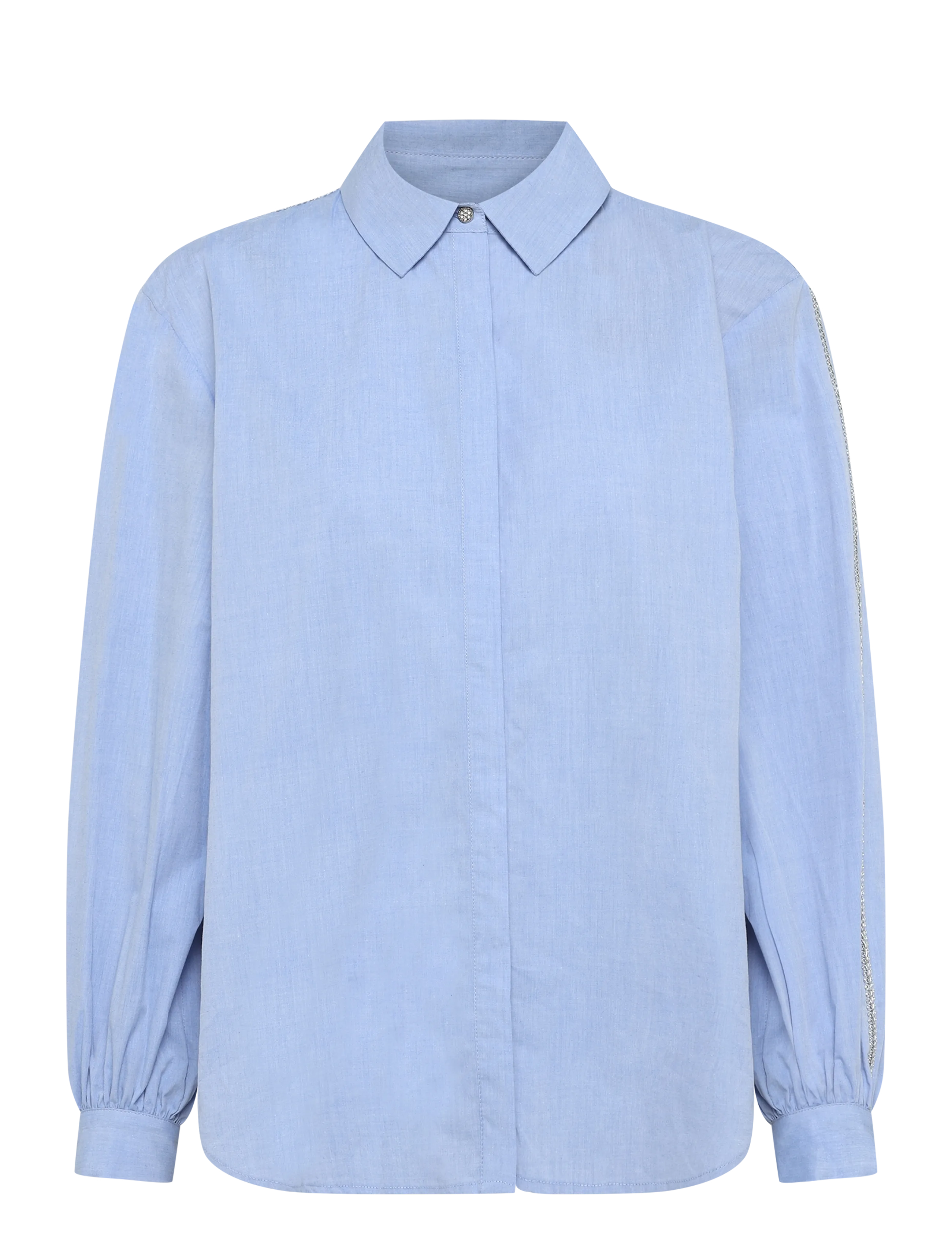 BRUUNS BAZAAR Chelyobblure Shirt Blau - 36 - Damen