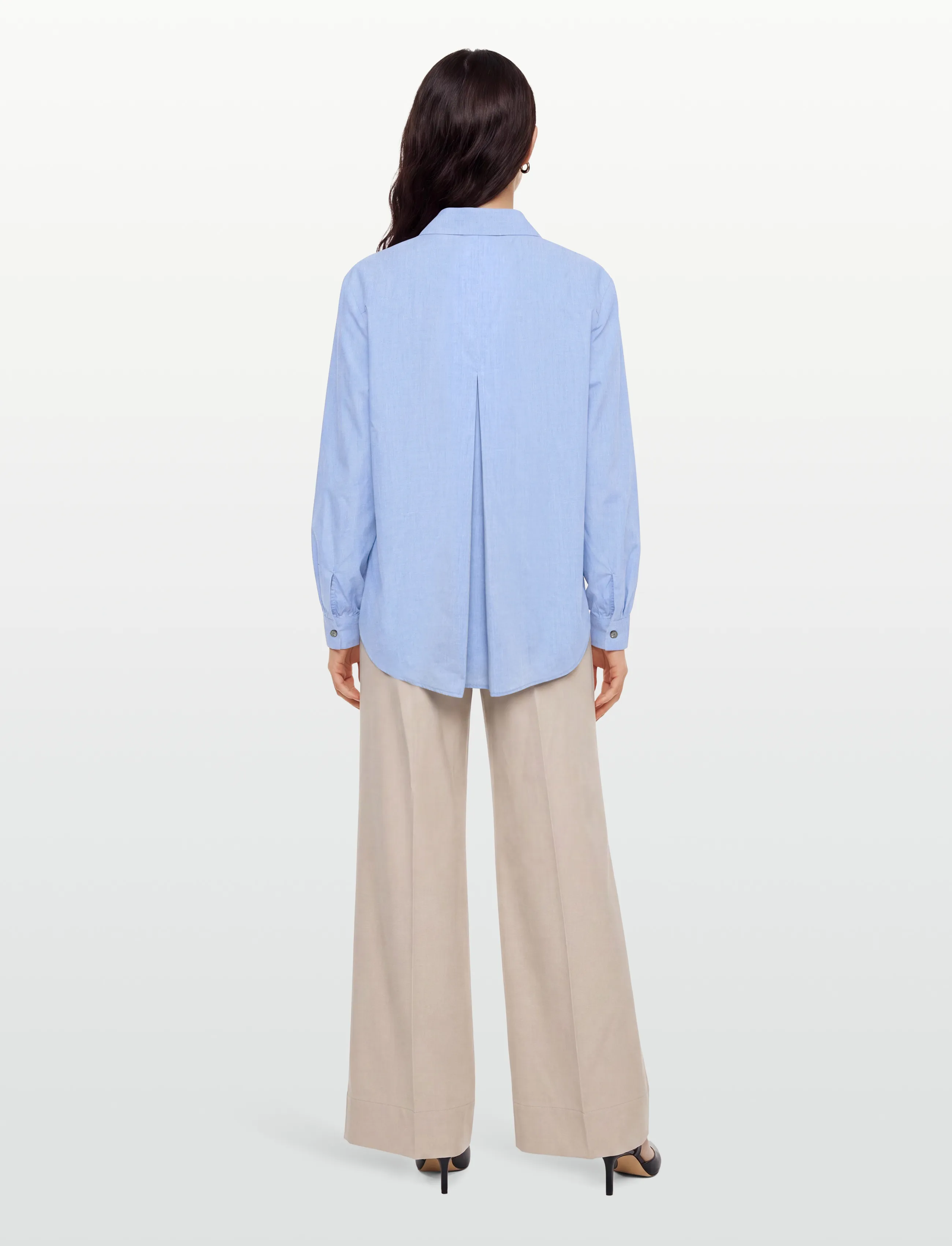 Bruuns Bazaar - ChelyoBBLure Shirt - langärmlige hemden - light blue - 4