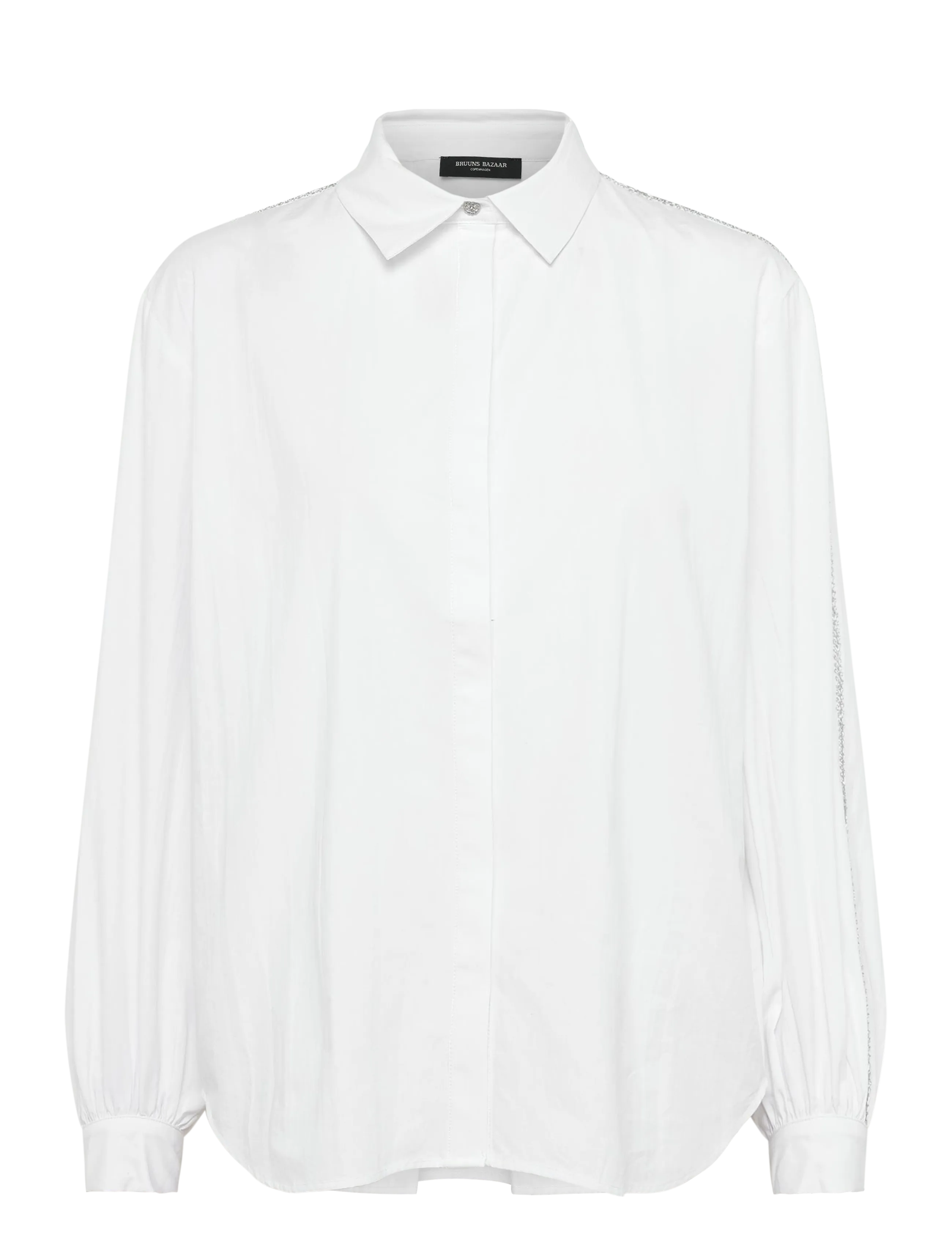 Bruuns Bazaar ChelyoBBLure Shirt - Skandinavisk mode - WHITE / white