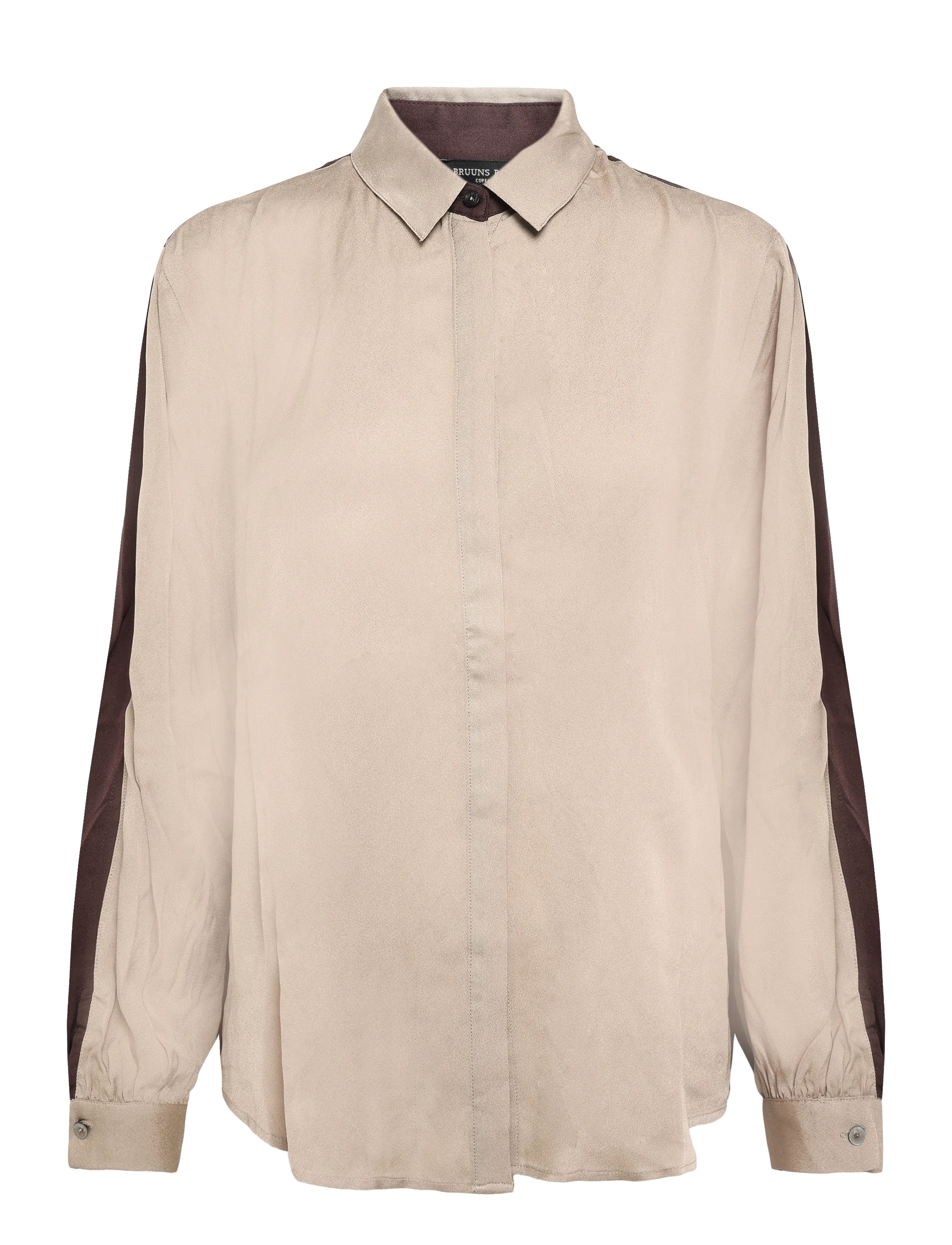 Bruuns Bazaar KamilleBBLure shirt - Büromode - ROASTED CASHEW / beige