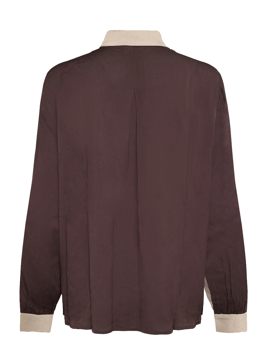 Bruuns Bazaar - KamilleBBLure shirt - langärmlige hemden - roasted cashew - 1