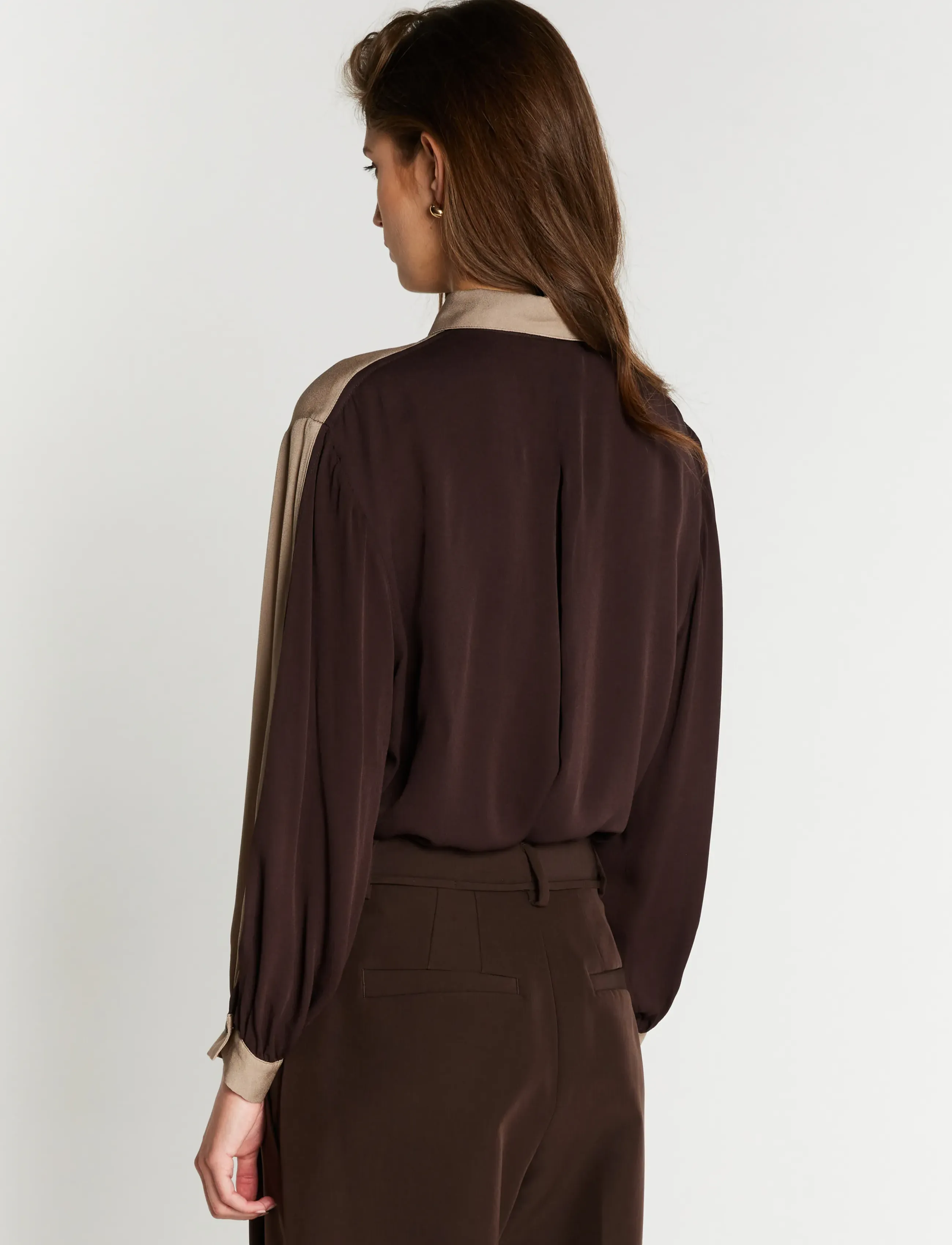 Bruuns Bazaar - KamilleBBLure shirt - long-sleeved shirts - roasted cashew - 3