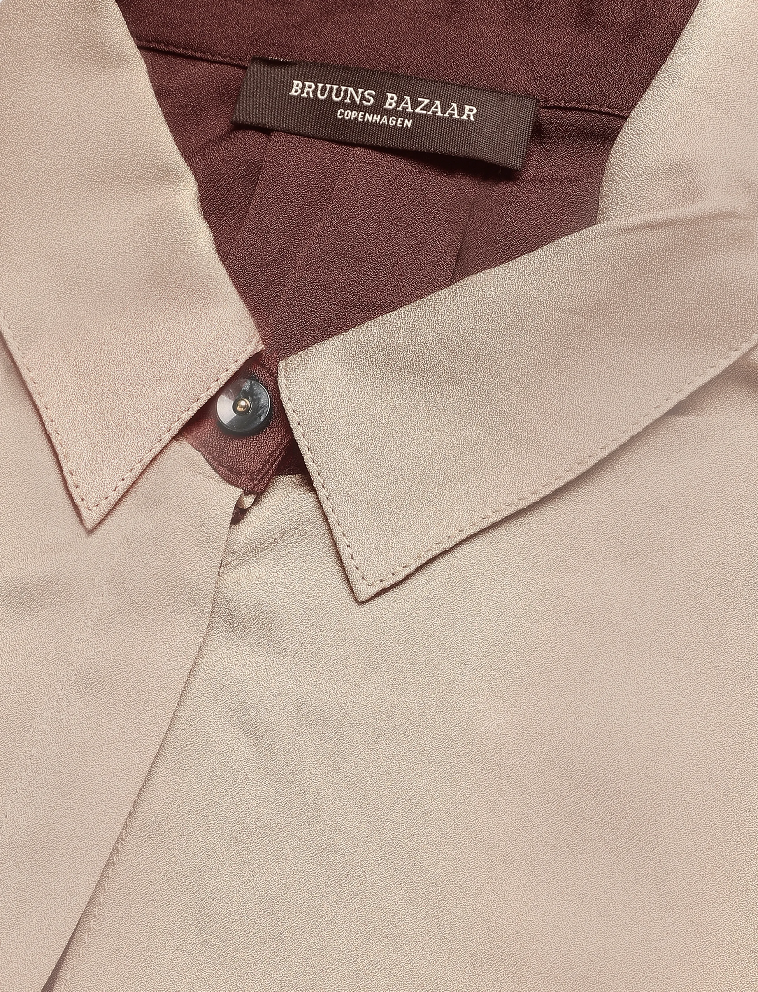 Bruuns Bazaar - KamilleBBLure shirt - langärmlige hemden - roasted cashew - 2