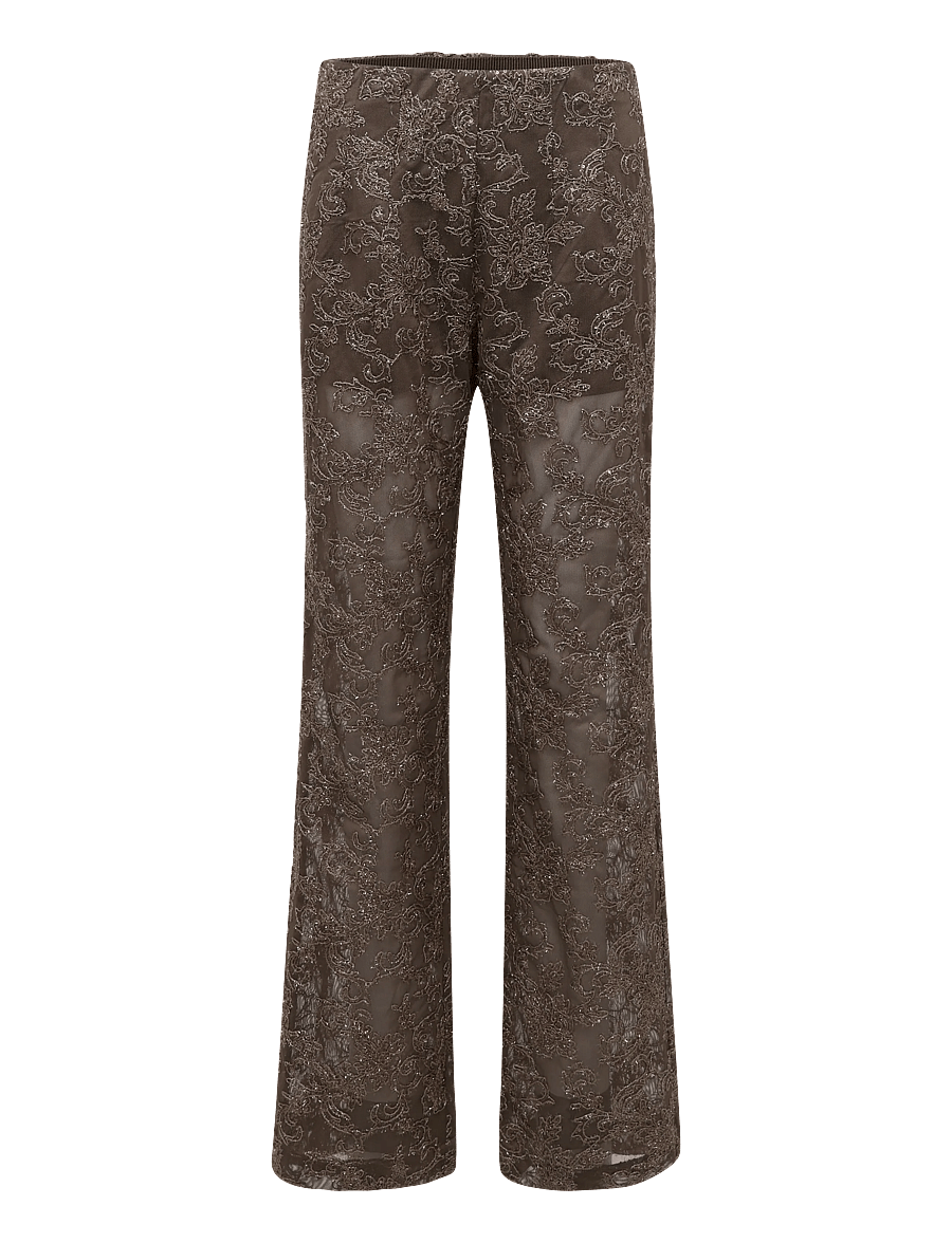 Bruuns Bazaar - PholidoBBLynetta pants - hose mit geradem bein - brown - 0