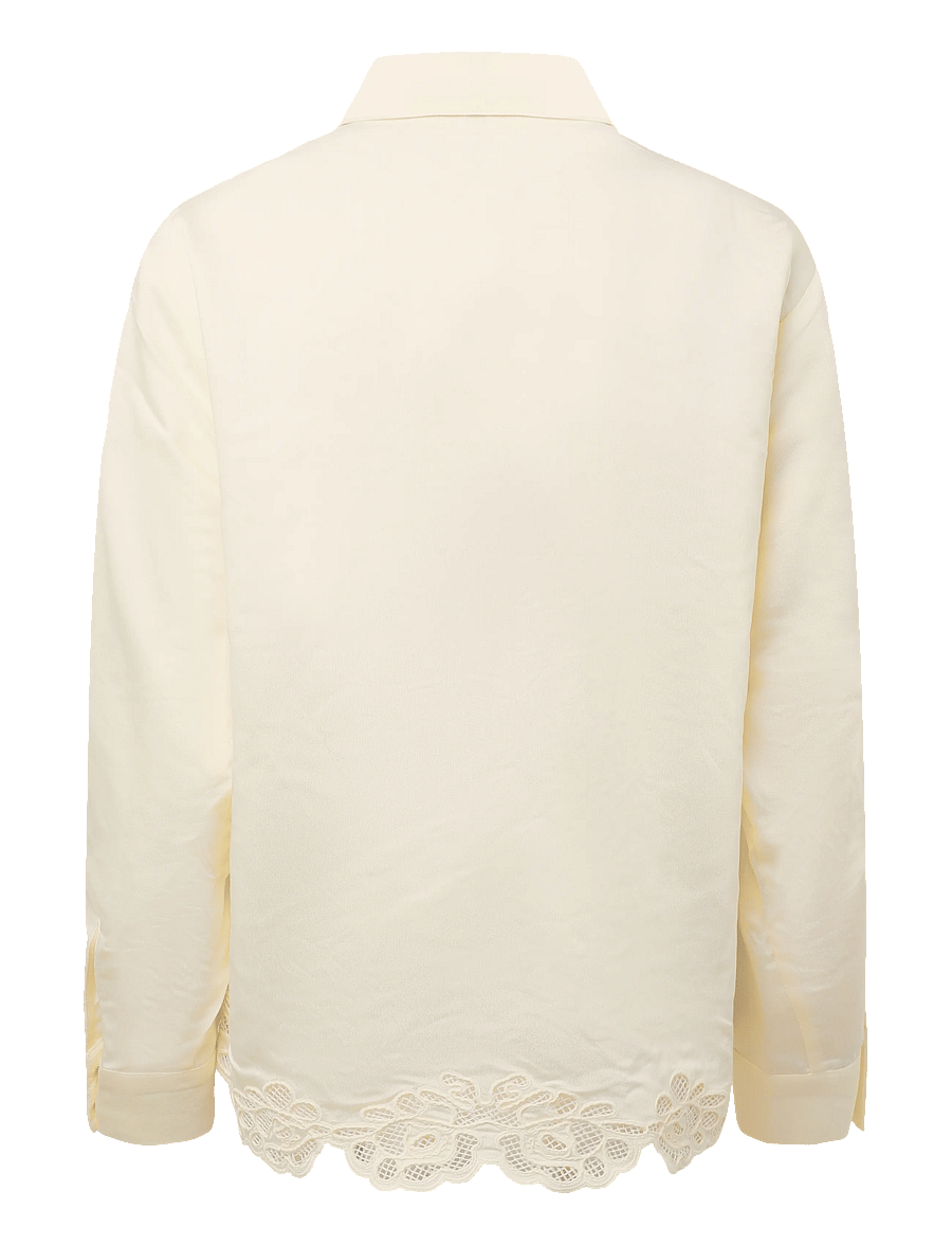 Bruuns Bazaar - ChamaBBAlya shirt - snow white - 1