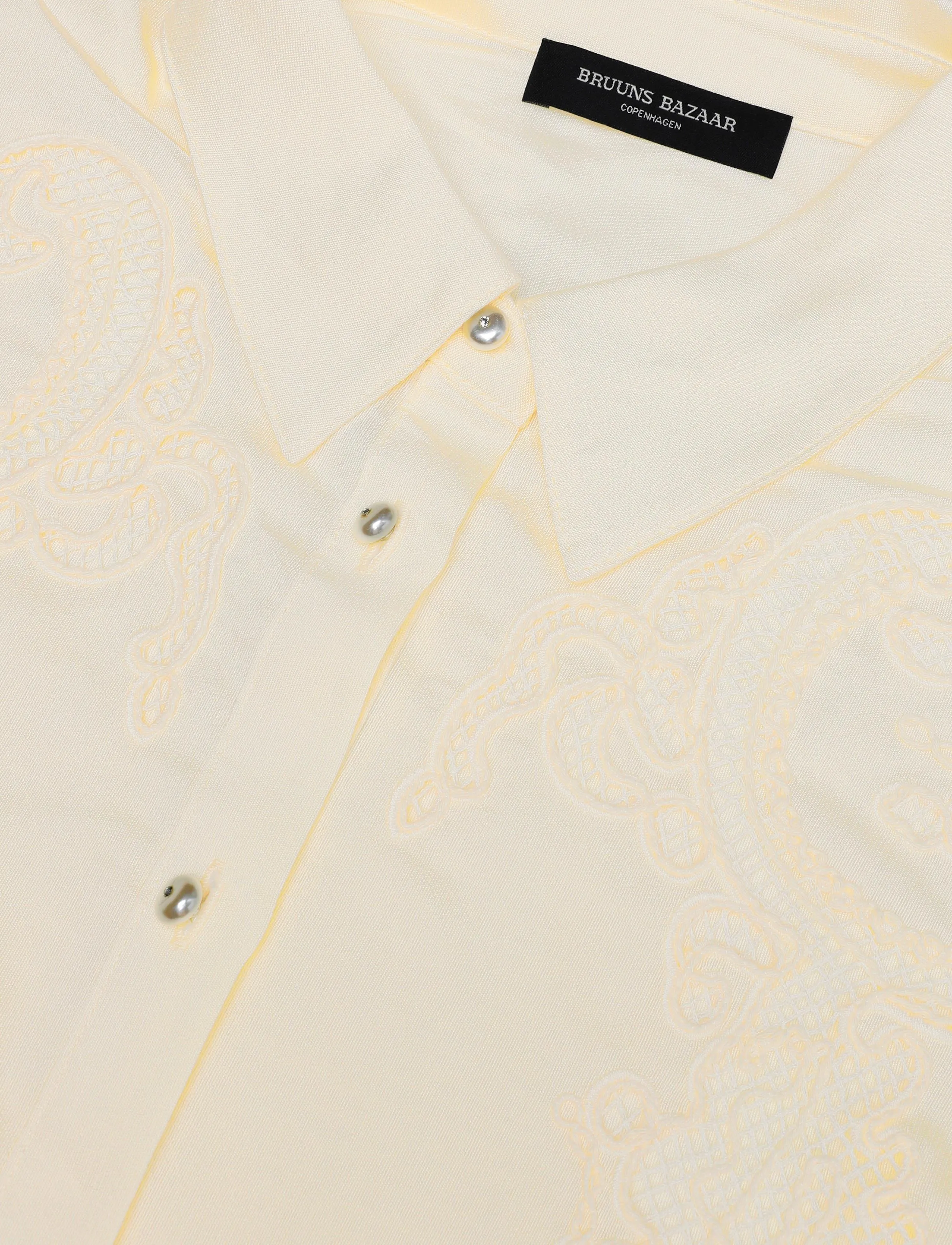 Bruuns Bazaar - ChamaBBAlya shirt - snow white - 2