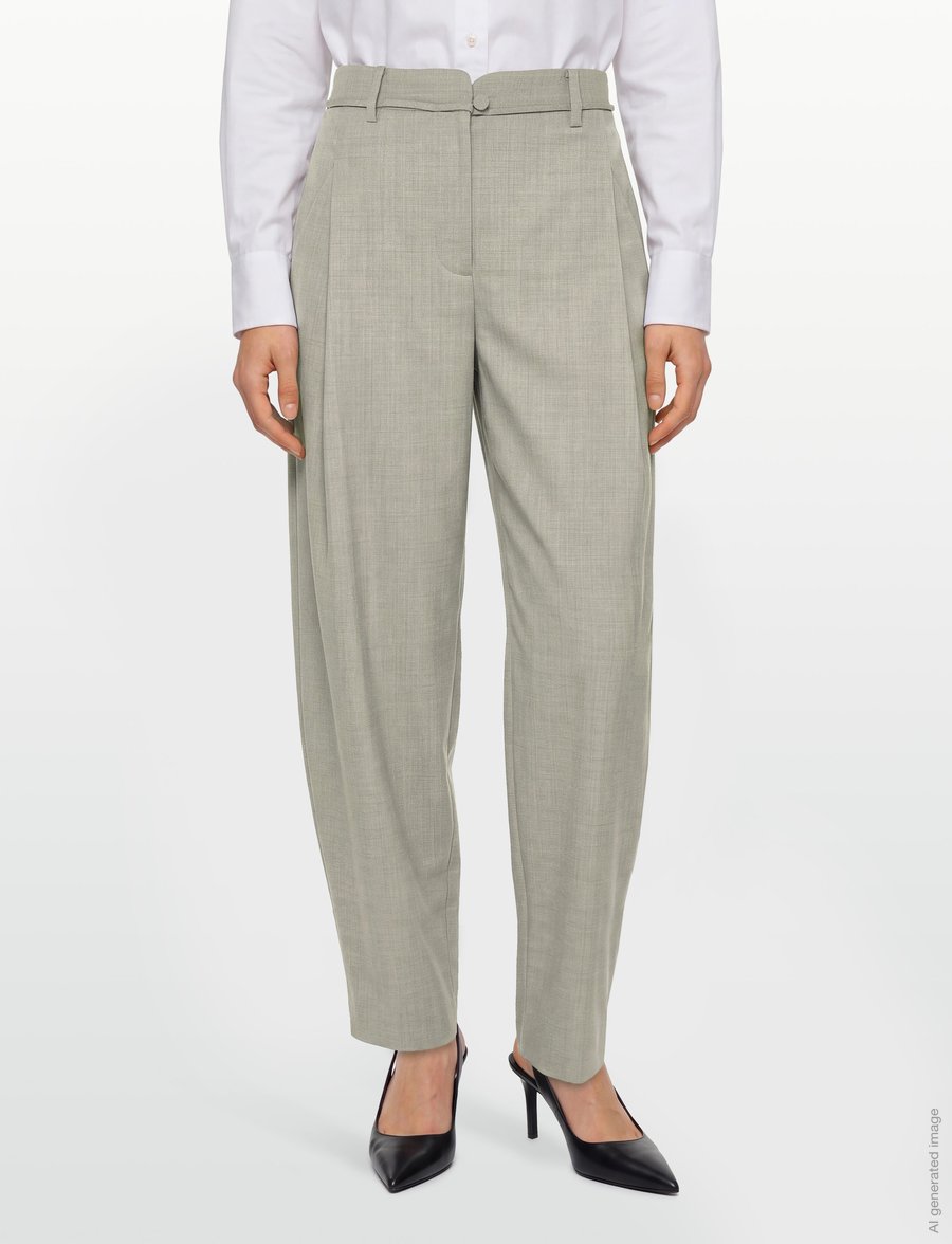 Bruuns Bazaar - PhialaBBJonat pant - habitbukser - beige melange - 3