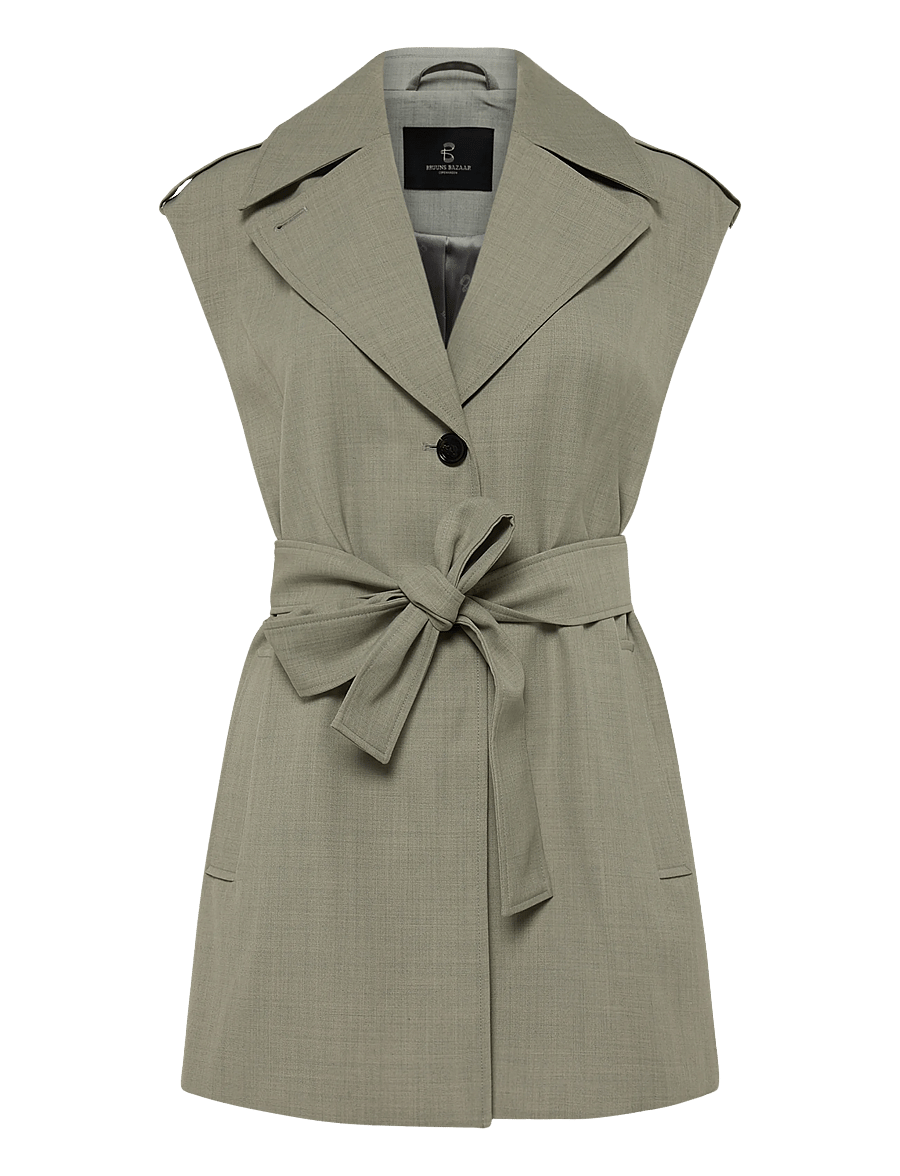Bruuns Bazaar - PhialaBBAmalita vest - beige melange - 0