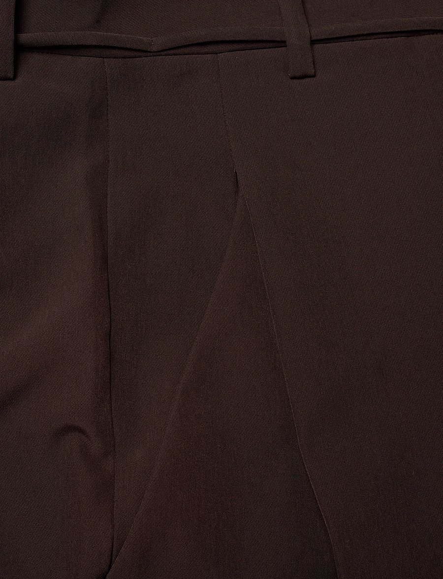 Bruuns Bazaar - RubySusBBJonat pants - straight leg trousers - dark brown - 2