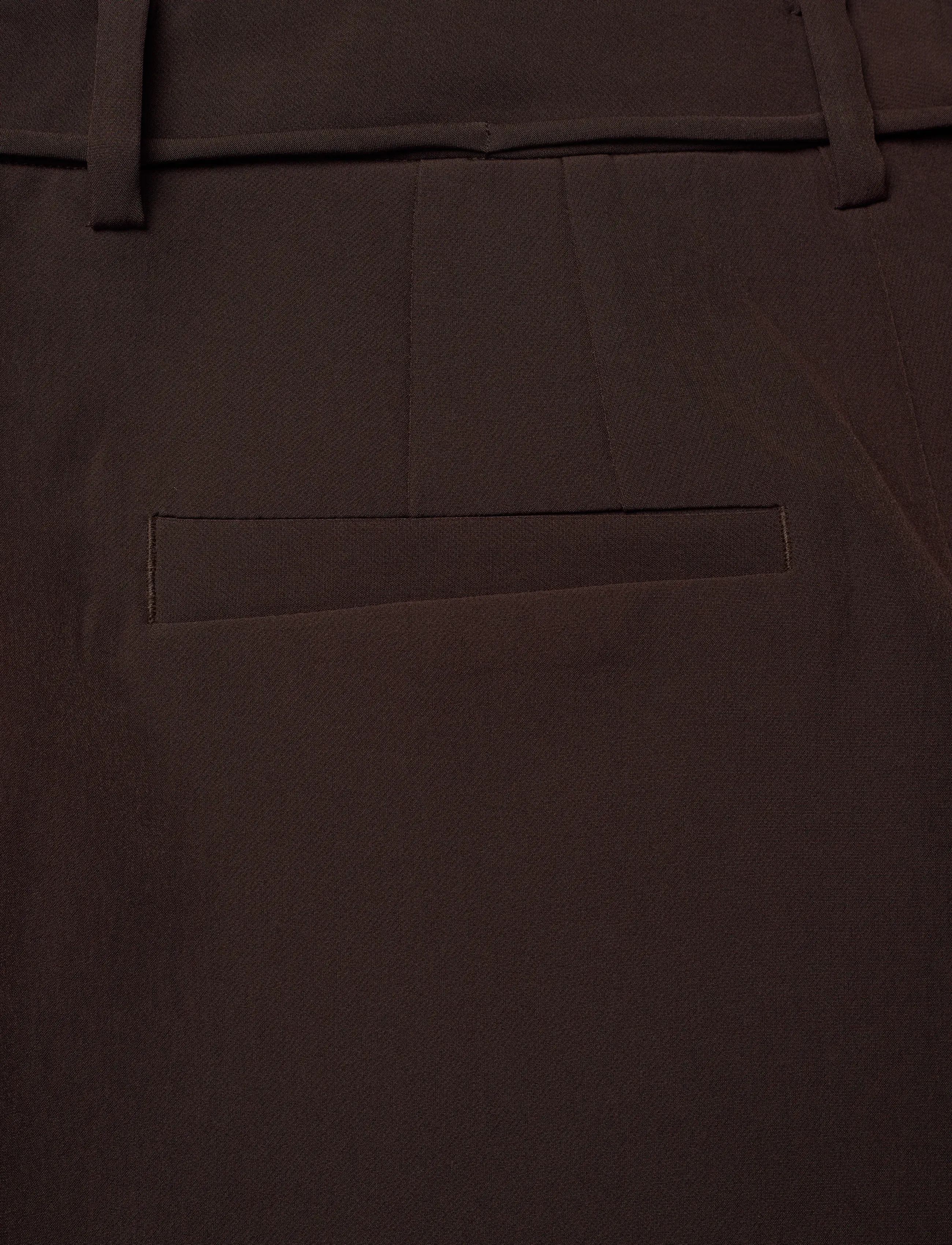 Bruuns Bazaar - RubySusBBJonat pants - dark brown - 4