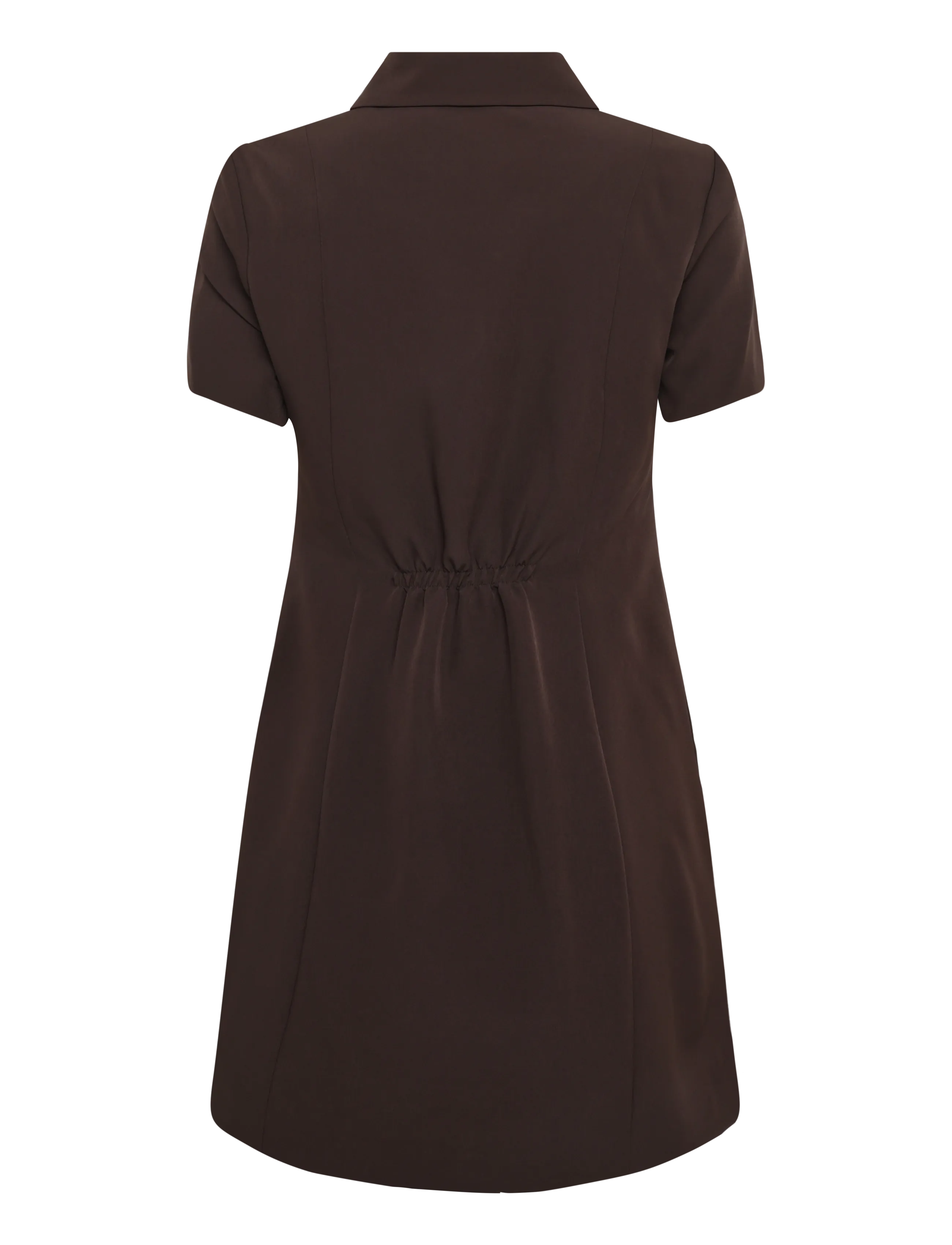 Bruuns Bazaar - RubySusBBZendia dress - pidulikud kleidid - dark brown - 1