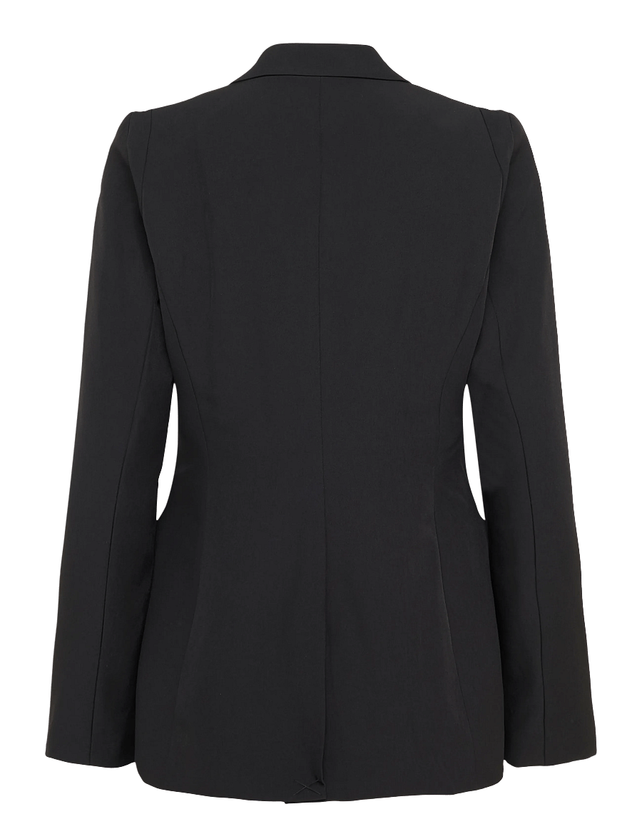 Bruuns Bazaar - RubySusBBSora blazer - zweireihige blazer - black - 1