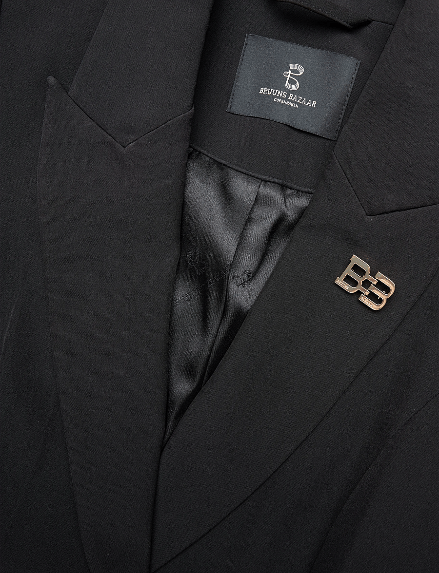 Bruuns Bazaar - RubySusBBSora blazer - zweireihige blazer - black - 2