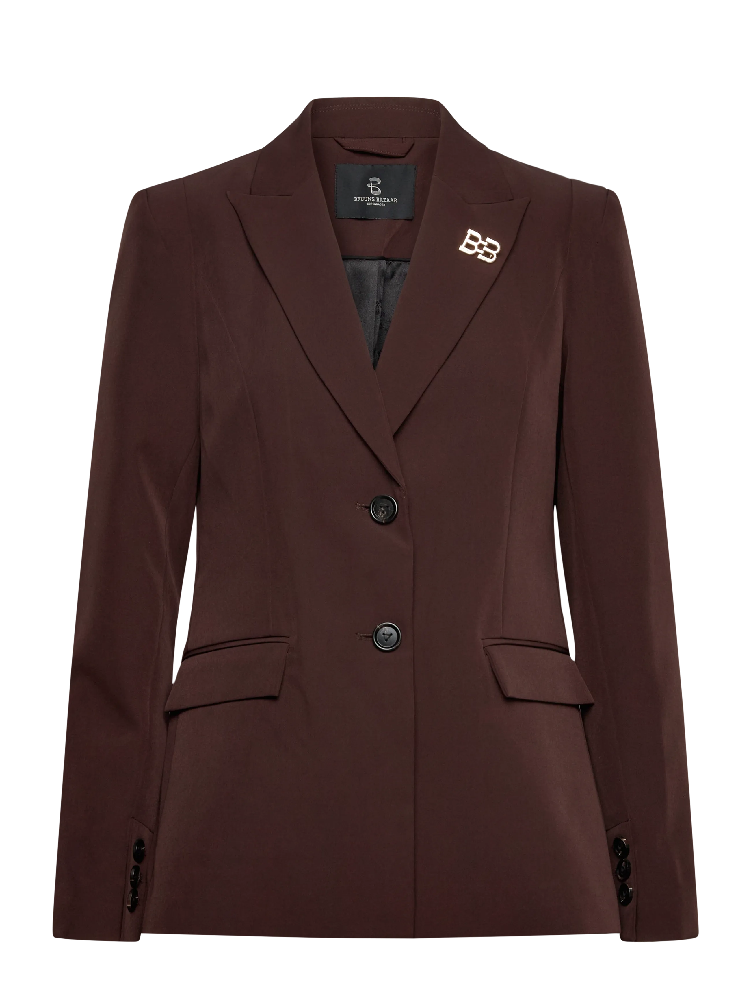 Bruuns Bazaar RubySusBBSora blazer - Bruuns Bazaar - DARK BROWN / brown