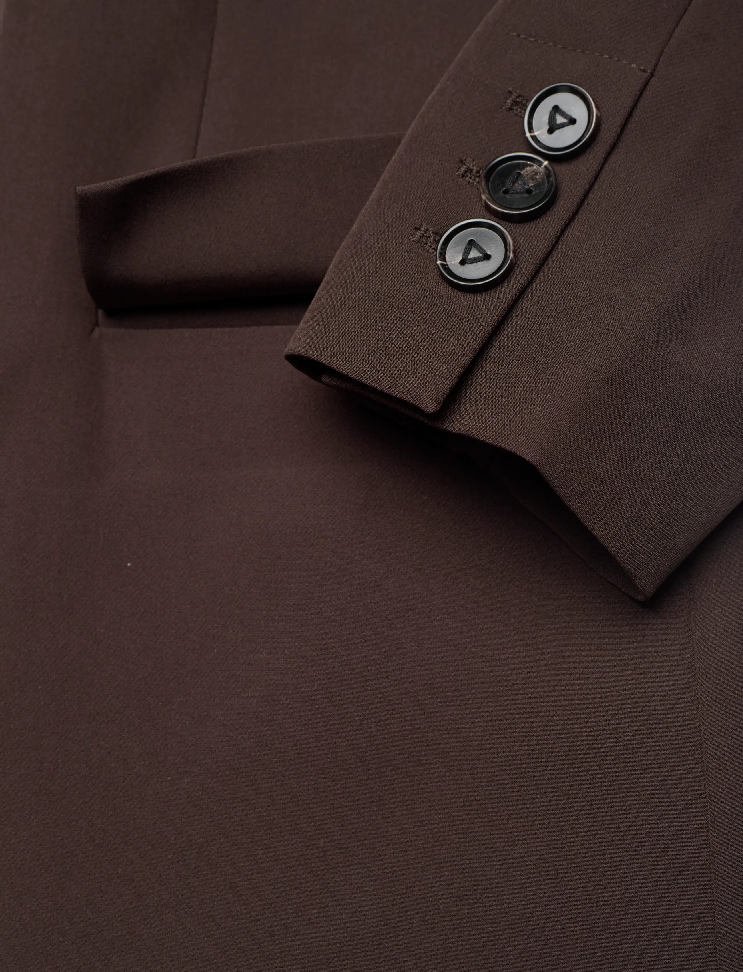 Bruuns Bazaar - RubySusBBSora blazer - zweireihige blazer - dark brown - 3