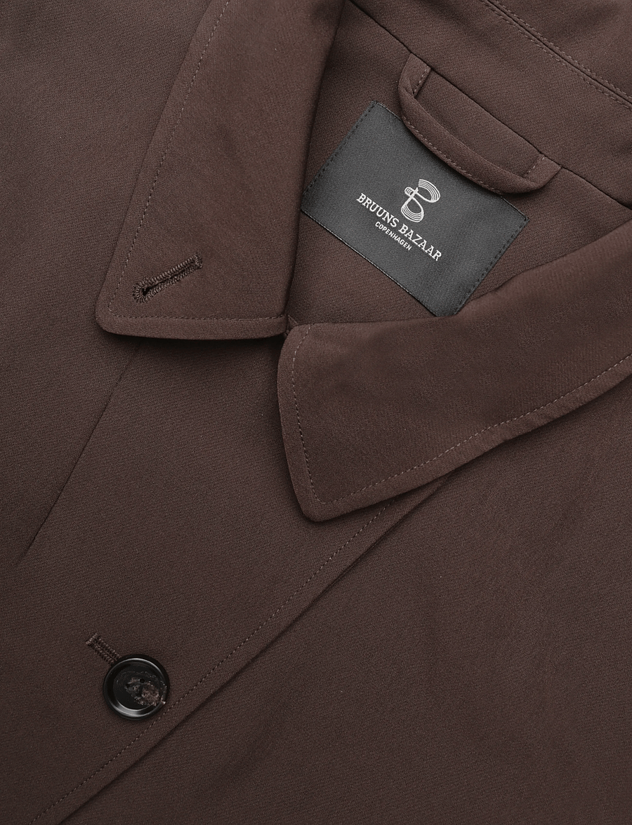 Bruuns Bazaar - RubySusBBLita waistcoat - dark brown - 2