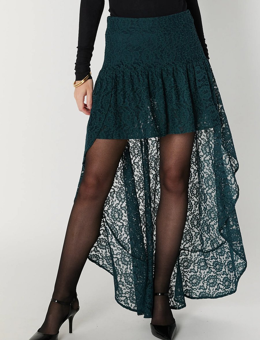 Bruuns Bazaar - DoreaBBIxora skirt - maxi röcke - dark green - 3