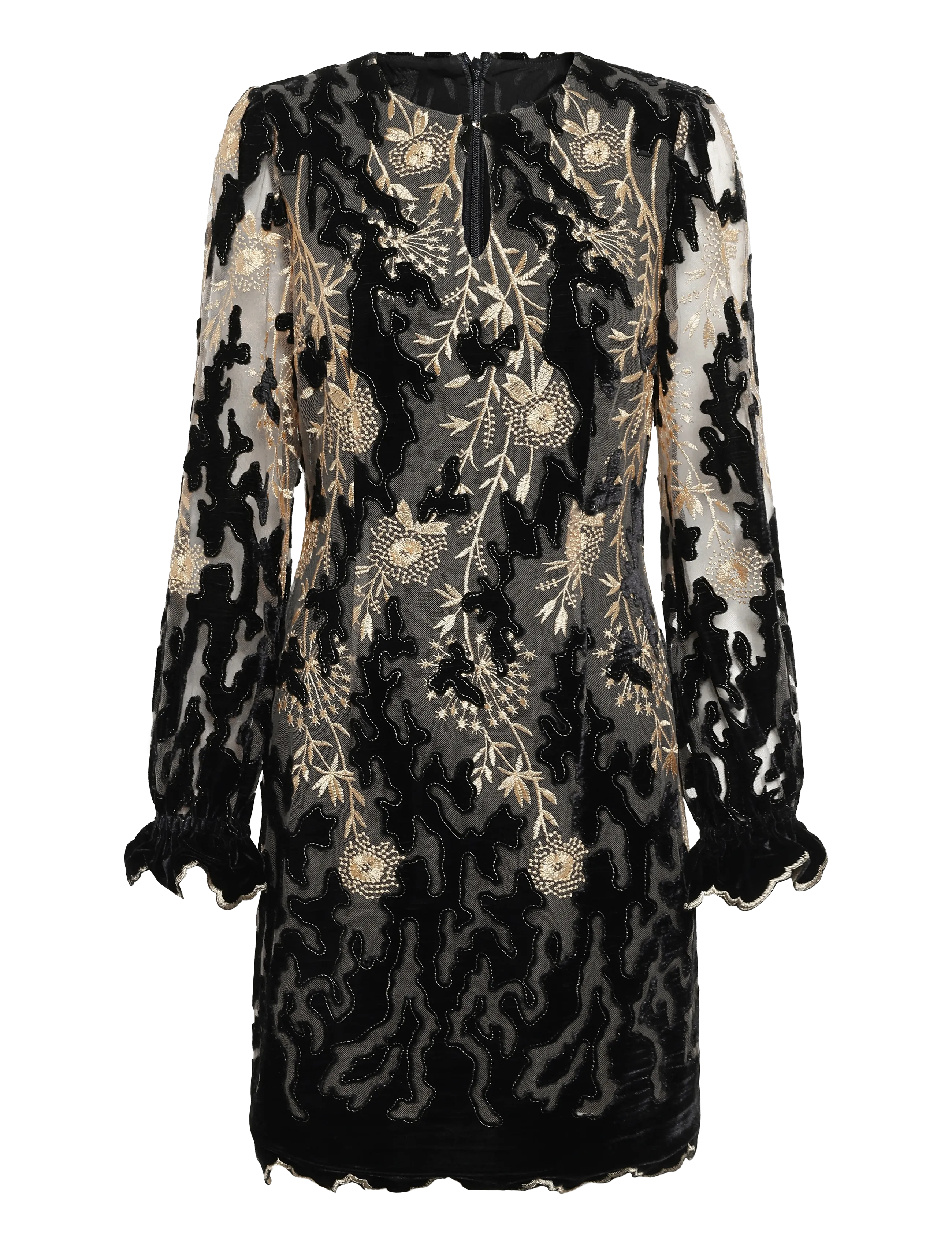 Bruuns Bazaar HydriaBBKela dress - Nordischer Stil - BLACK / GOLD / black