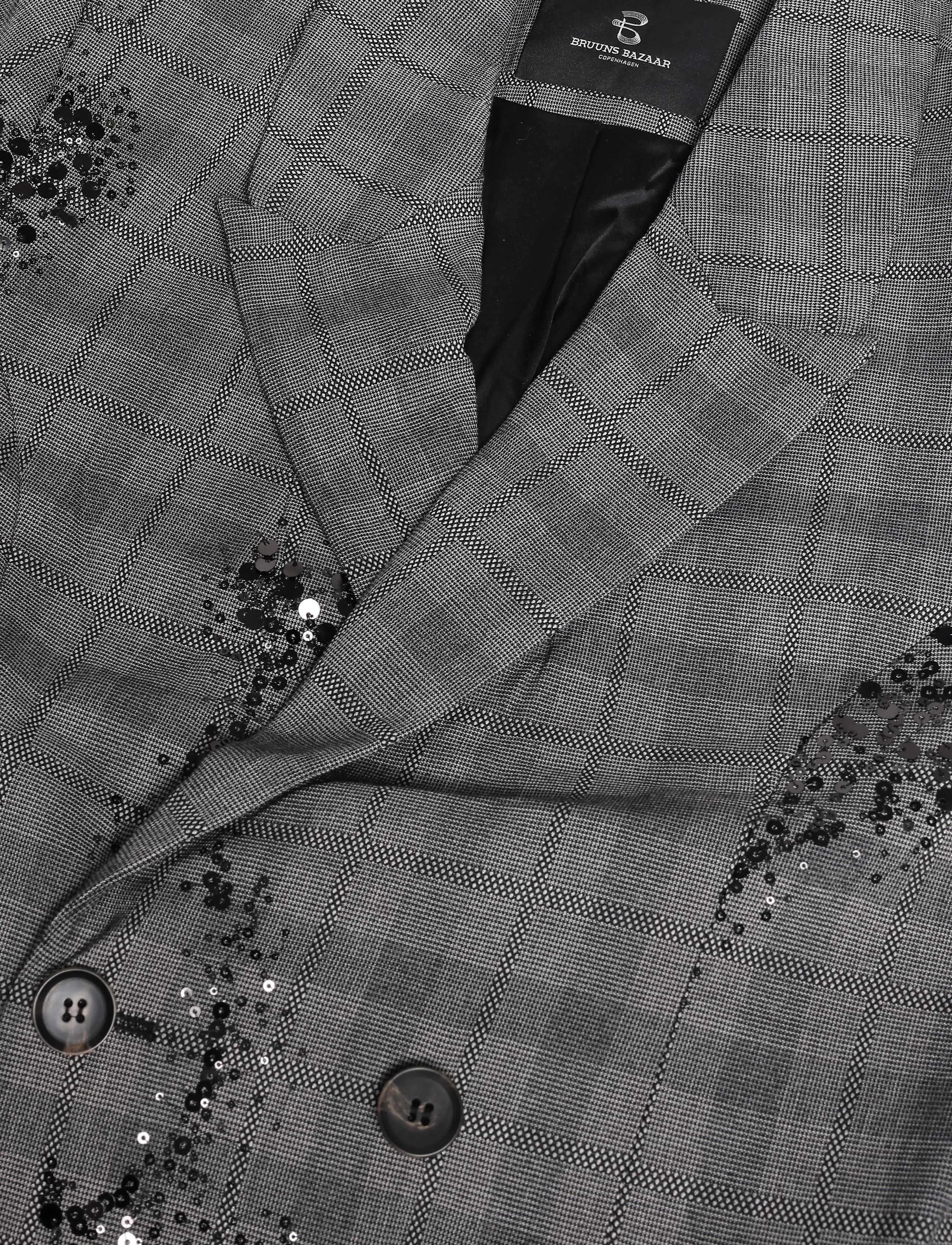 Bruuns Bazaar - StachysBBTuxana blazer - dark check - 2