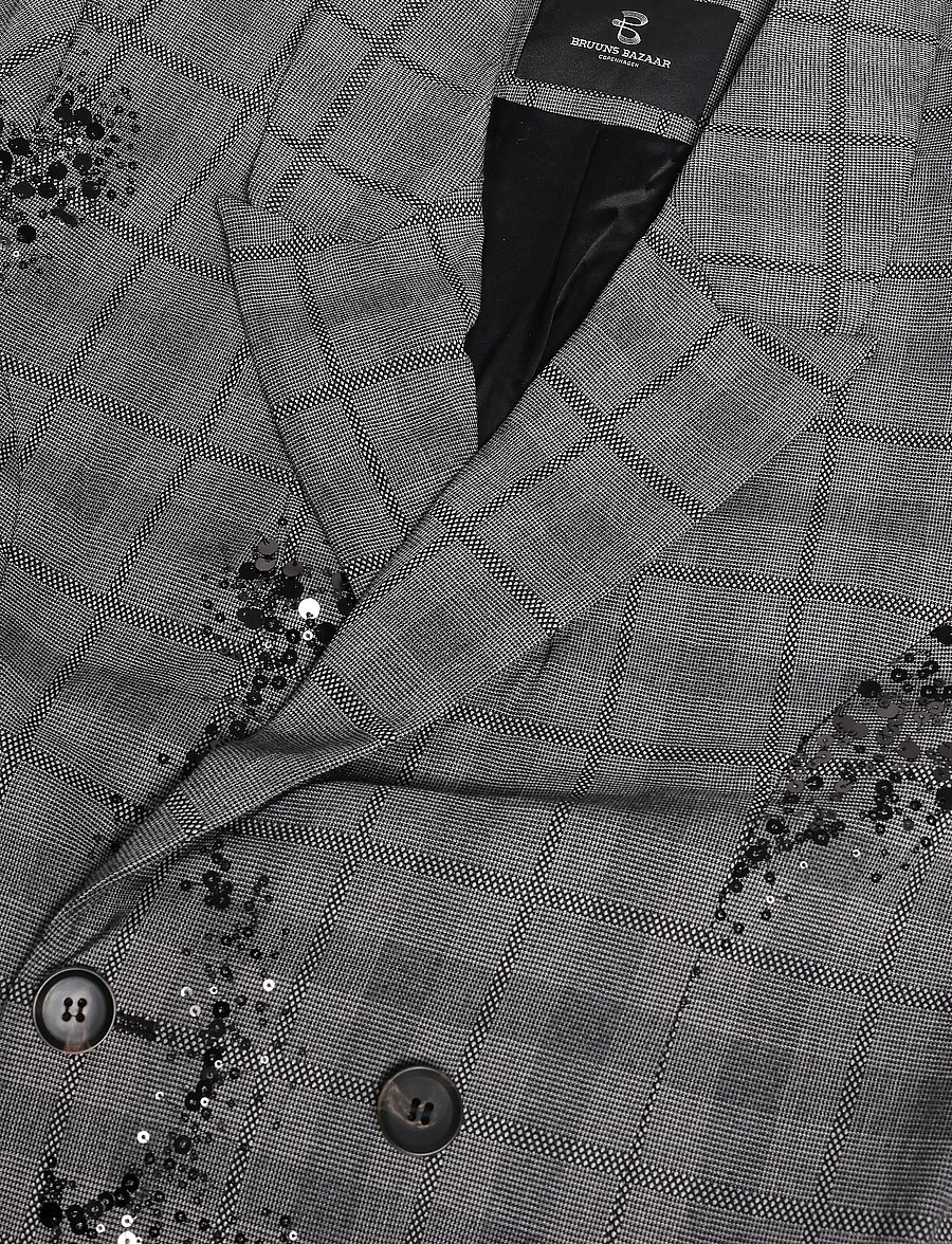 Bruuns Bazaar - StachysBBTuxana blazer - dark check - 2