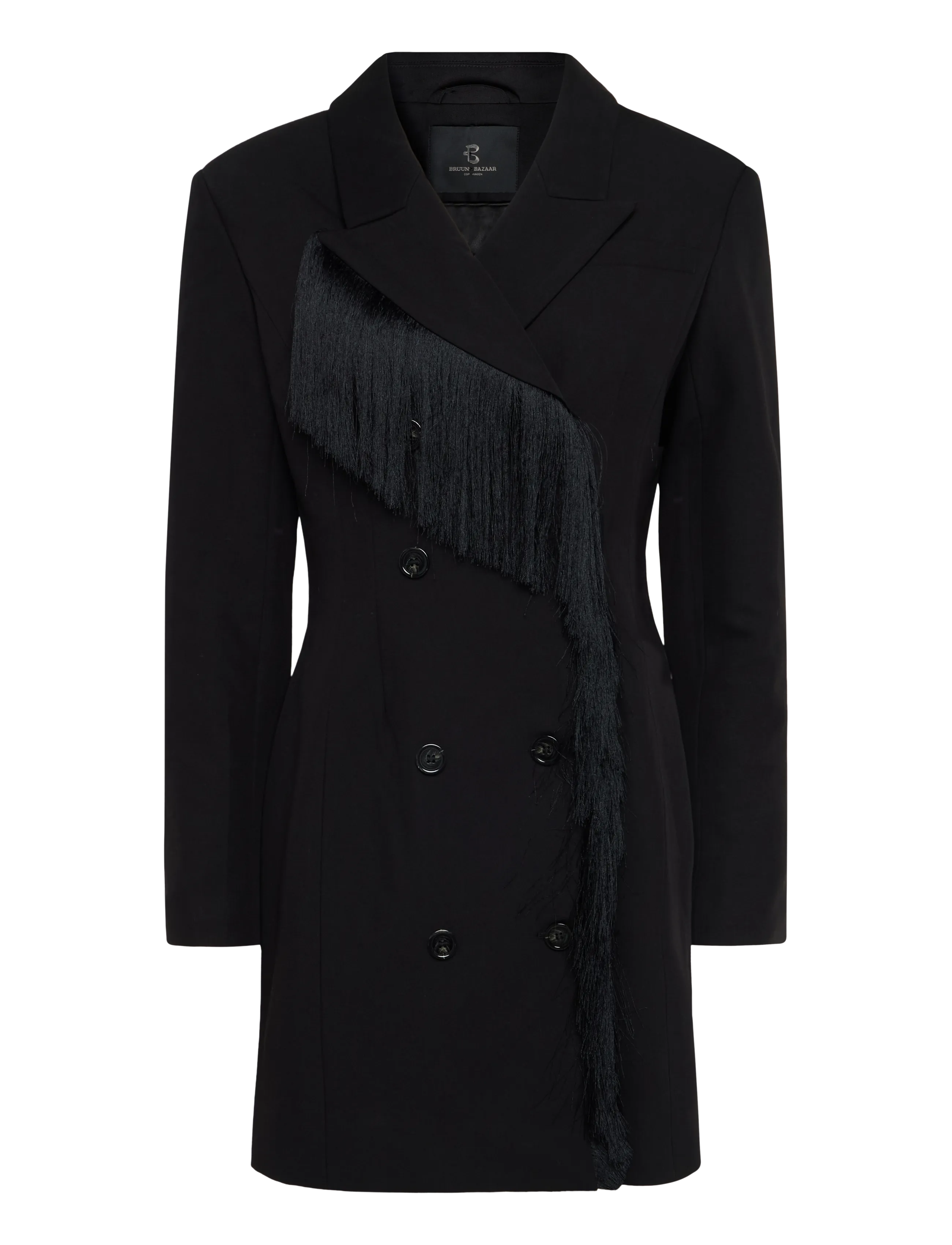 Bruuns Bazaar HyphaBBFreja dress - Kleider - BLACK / black