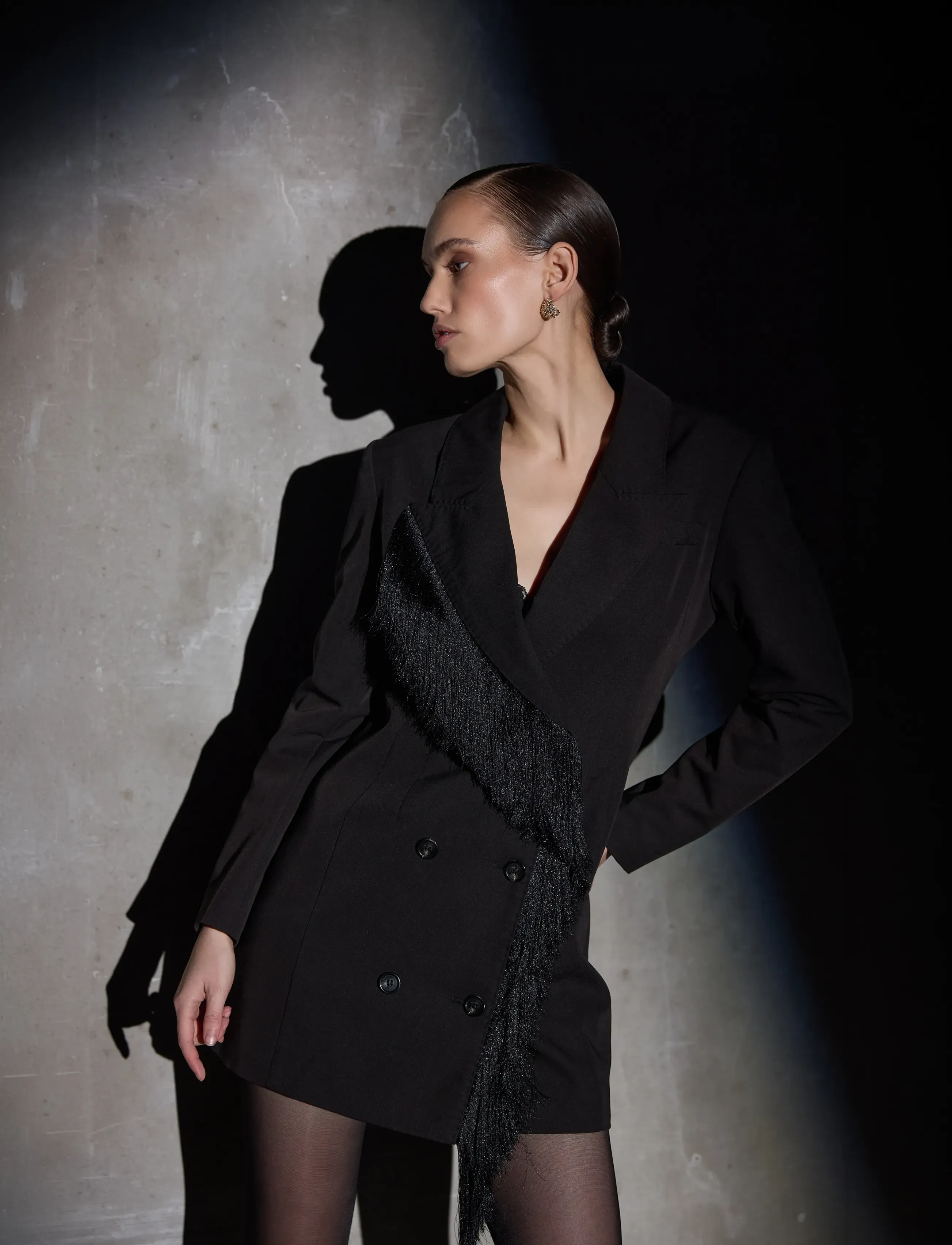 Bruuns Bazaar HyphaBBFreja dress - Kleider - BLACK / black