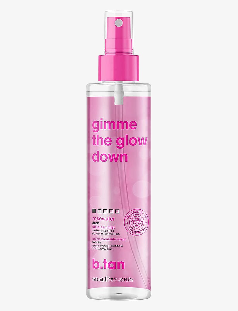 B.Tan - Gimme The Glow Down Facial Tan Mist - isepruunistavad spreid - no color - 0