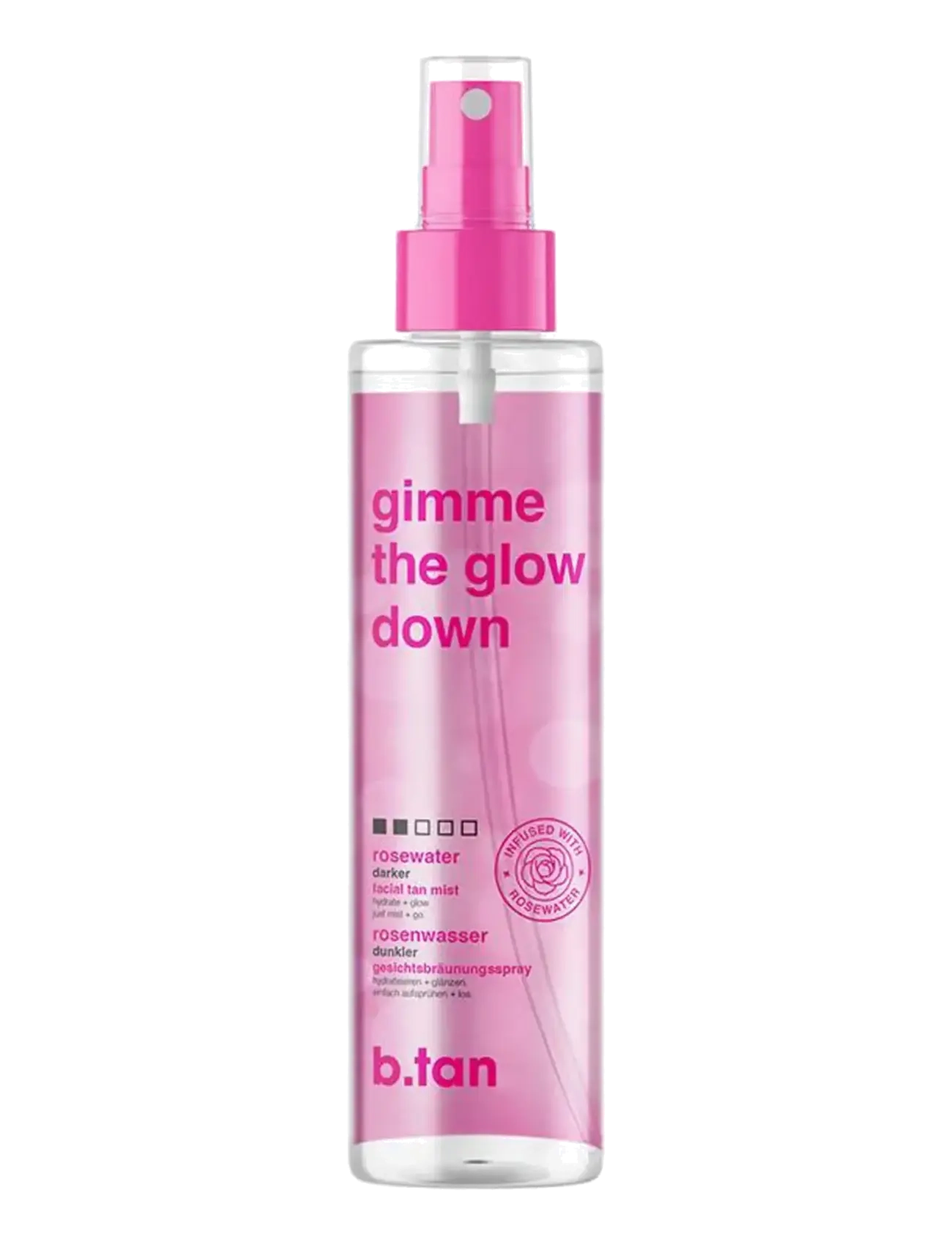 B.Tan - Gimme The Glow Down Facial Tan Mist - isepruunistavad spreid - no color - 1